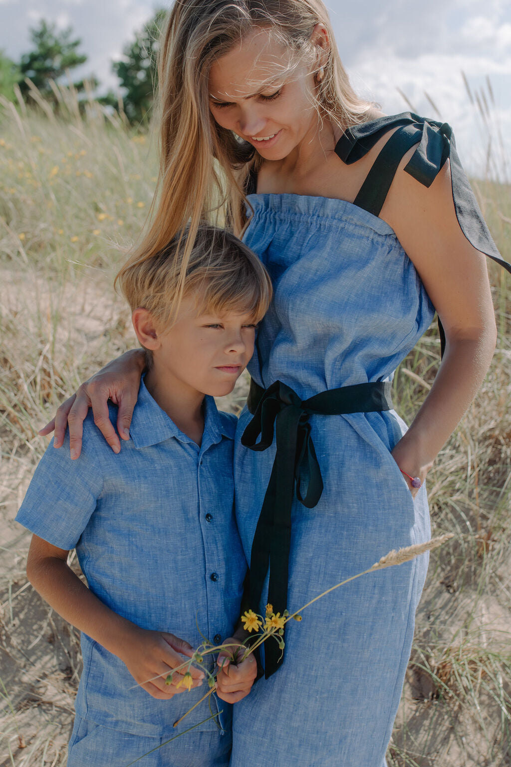 Women maxi dress Eita - Blue Refurbished - N/A (Note: This brand may not be well-known globally refurbished available on Cerqular