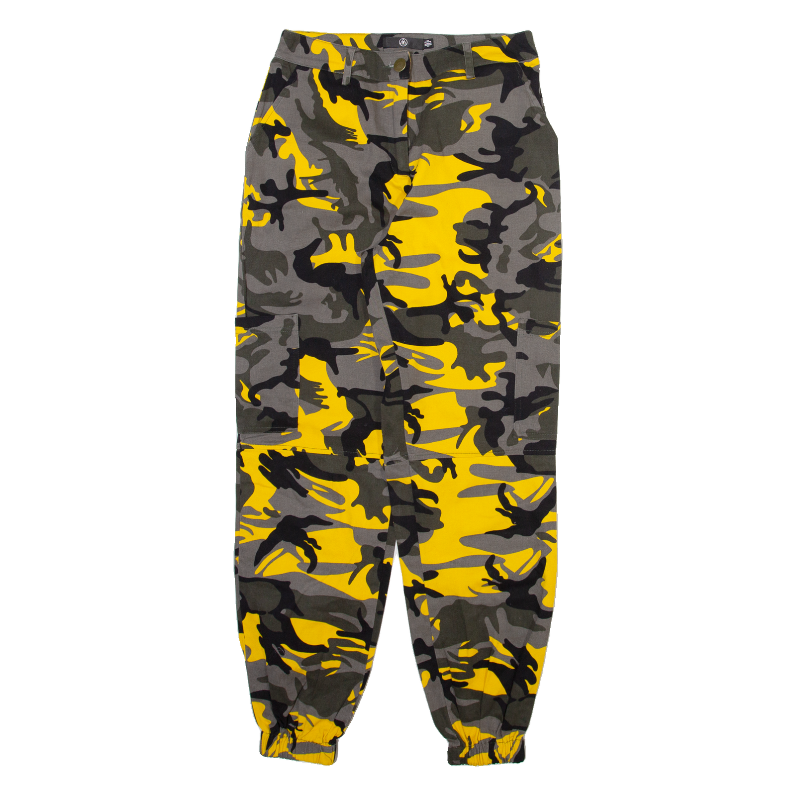 Camo Cargo Womens Trousers Orange Regular Tapered W26 L28 Refurbished - N/A refurbished available on Cerqular