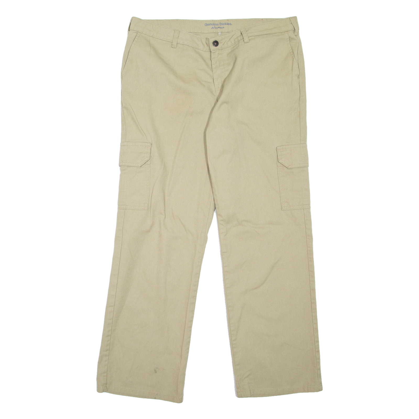 DICKIES Cargo Workwear Womens Trousers Beige Relaxed Straight W36 L30 Refurbished - N/A refurbished available on Cerqular