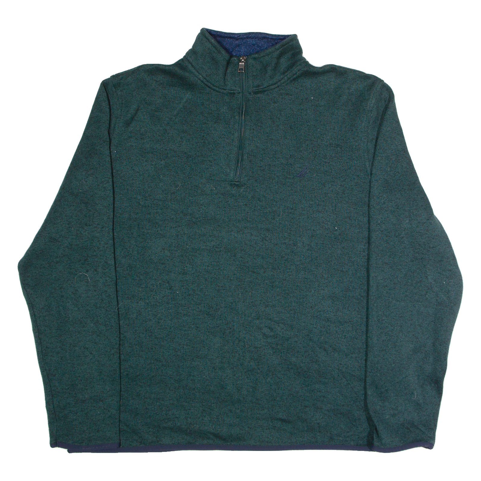 NAUTICA Mens Fleece Green 1/4 Zip XL Refurbished - N/A refurbished available on Cerqular
