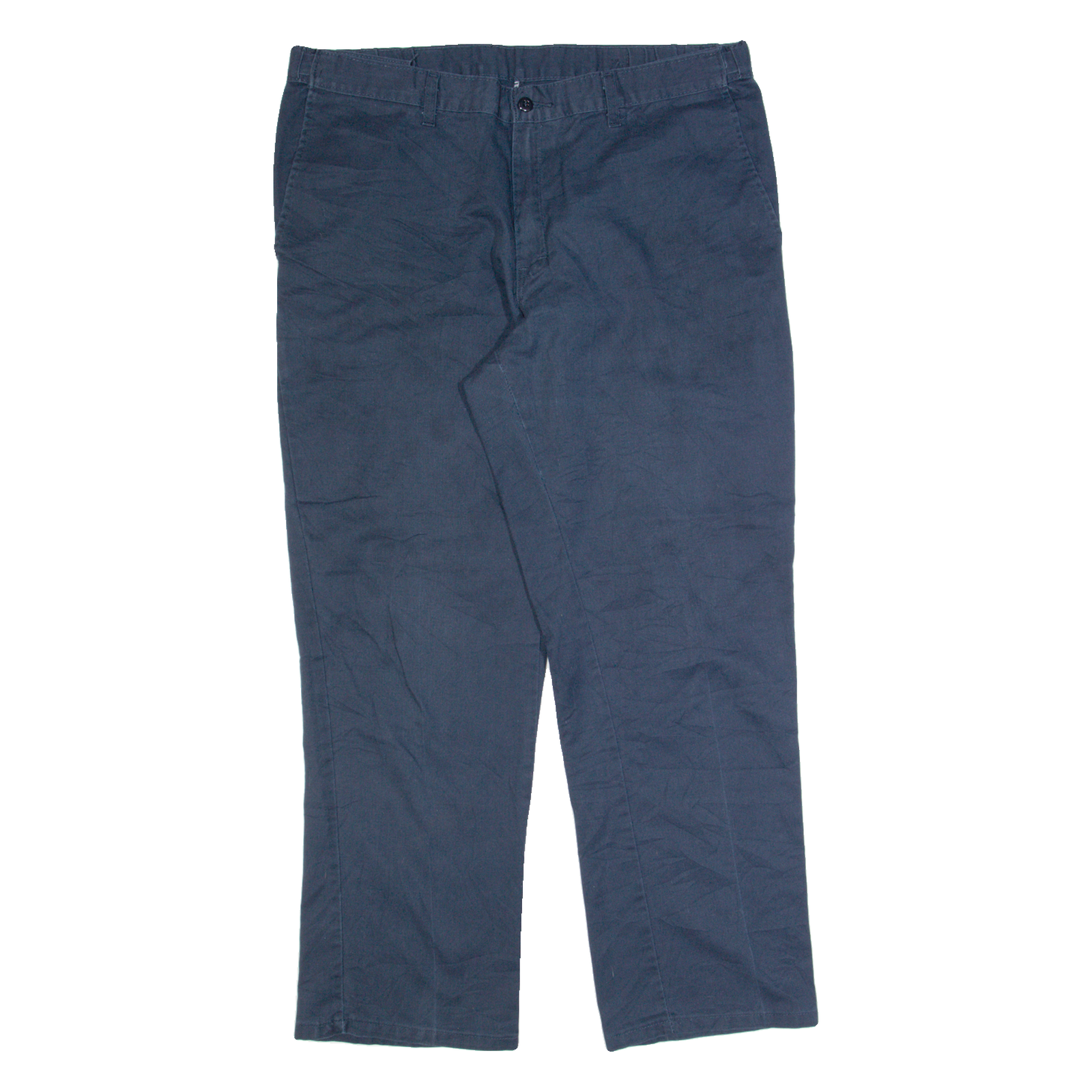 DICKIES Workwear Mens Trousers Blue Regular Straight W36 L30 Refurbished - N/A refurbished available on Cerqular