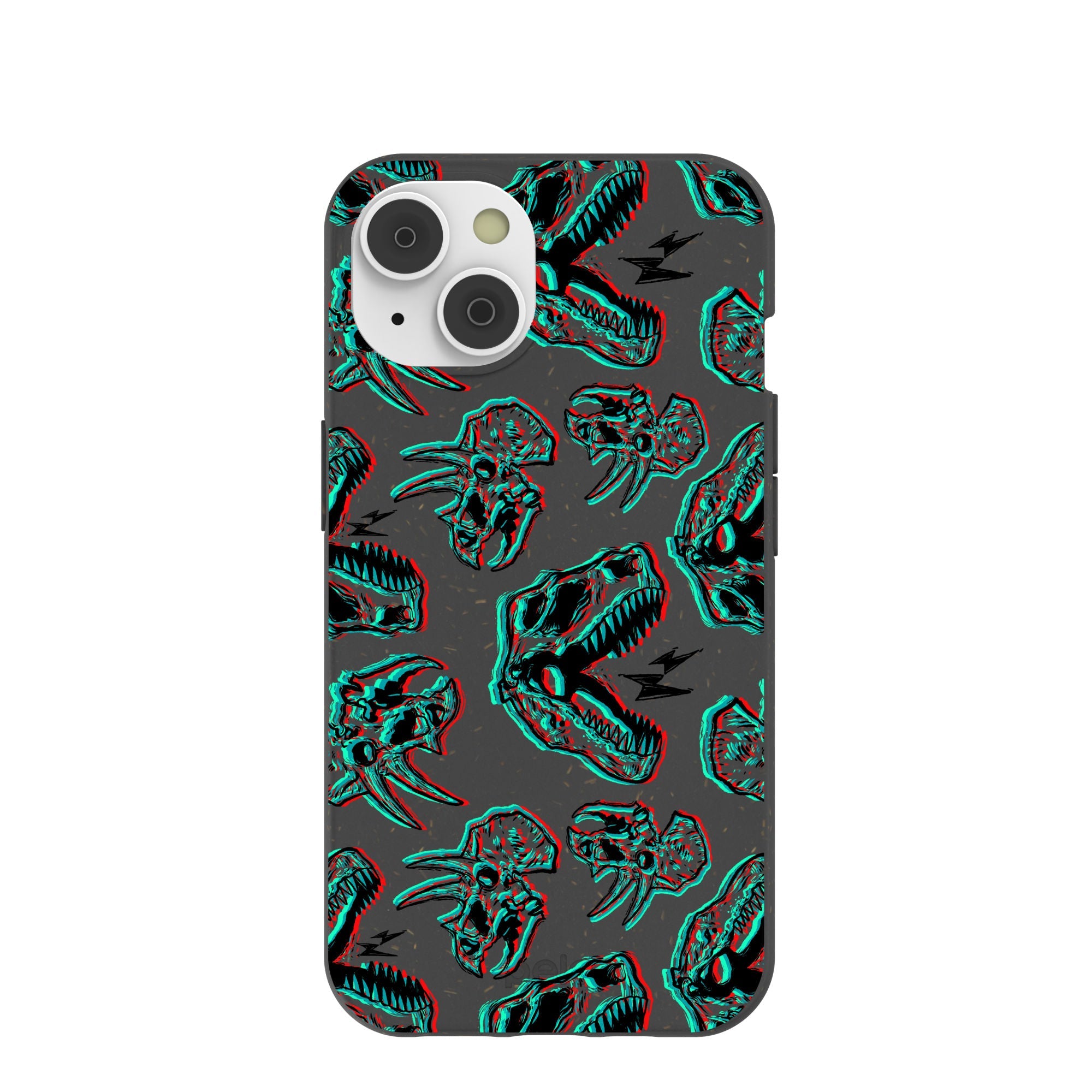 Black Fossilized iPhone 14/16e Case Refurbished - Pela Case refurbished available on Cerqular
