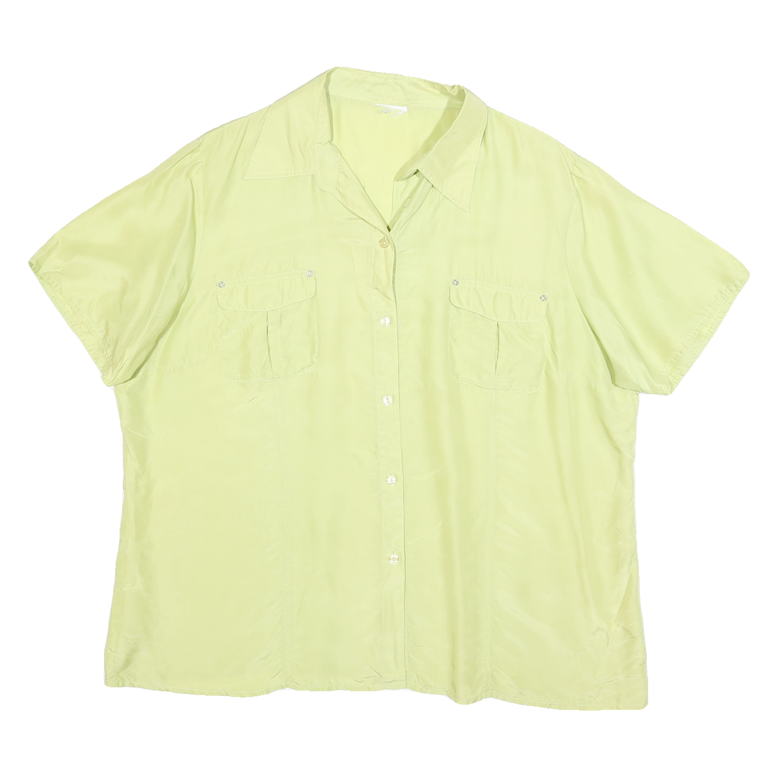 Buy Womens Yellow Silk Shirt XL Lightweight Short Sleeve Classic Style Refurbished - $20.79 Womens Yellow Silk Shirt XL Lightweight Short Sleeve Classic Style Refurbished - N/A refurbished available on Cerqular