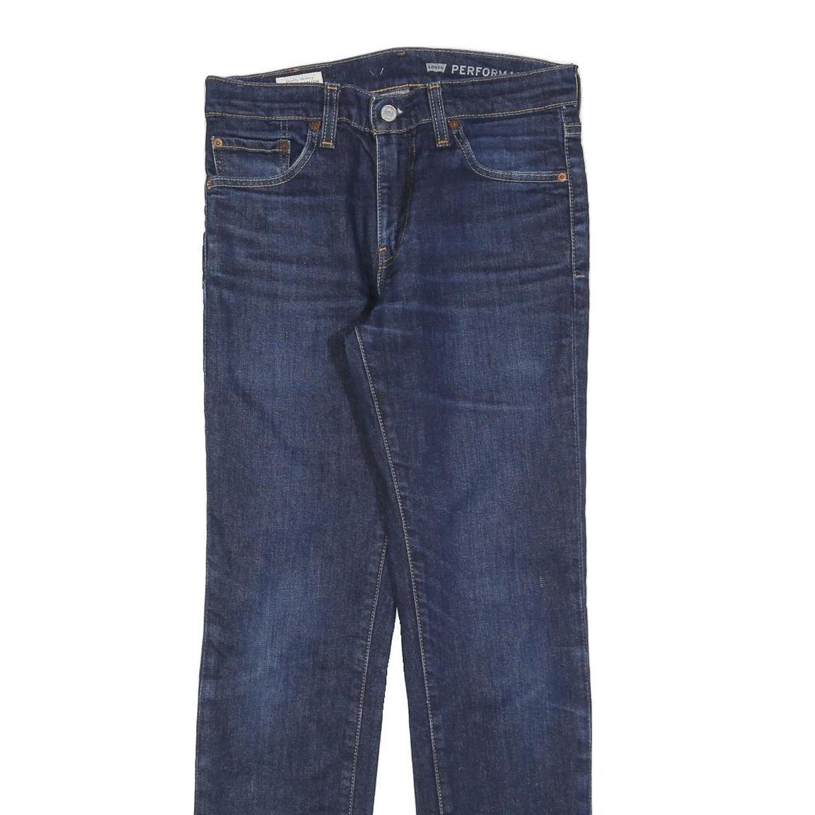 LEVI'S 511 Slim Mens Jeans Blue Slim Skinny Denim Dark W30 L32 Performance Refurbished - N/A refurbished available on Cerqular