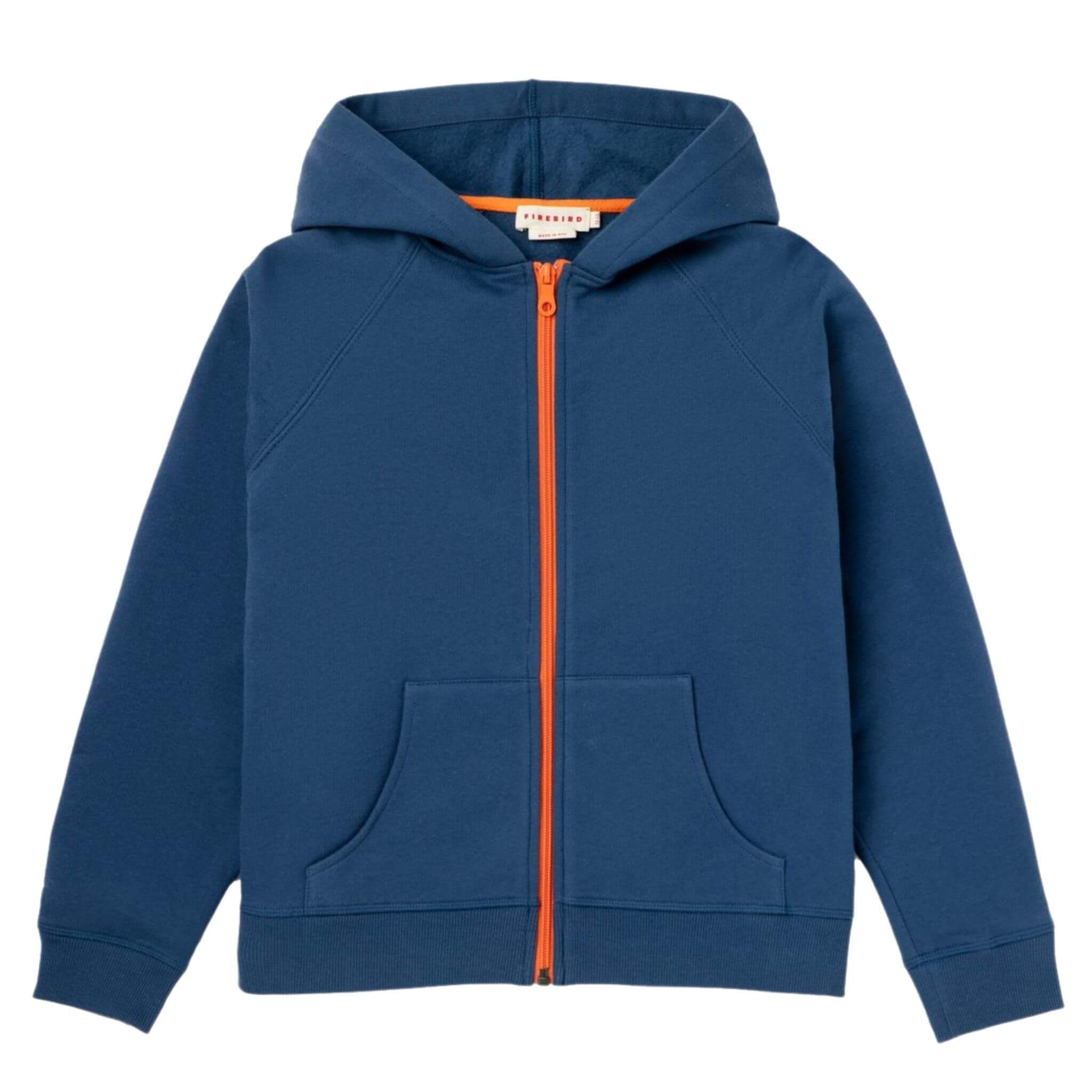 Navy Fleece Zip Up Hoodie | Size: 4T Refurbished - Firebird Kids refurbished available on Cerqular