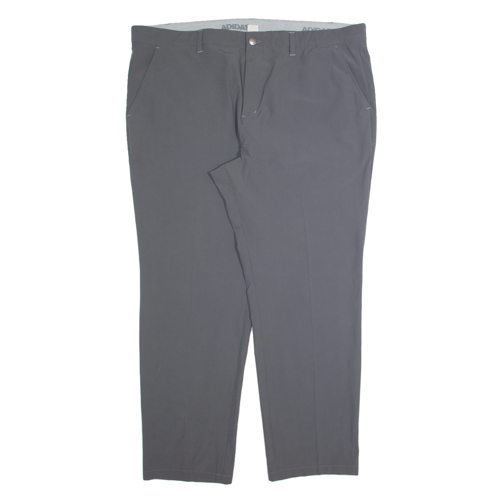 ADIDAS Mens Trousers Grey Regular Straight W40 L30 Refurbished - N/A refurbished available on Cerqular