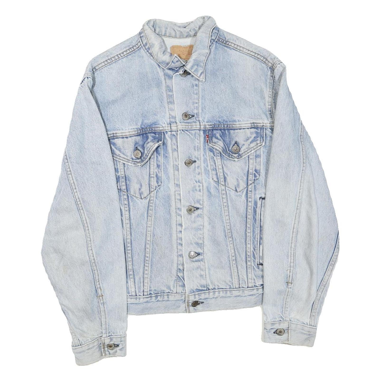 Buy LEVI'S Mens Blue Denim Jacket S Cotton Blend Button Closure Classic Fit Refurbished - $68.89 LEVI'S Mens Blue Denim Jacket S Cotton Blend Button Closure Classic Fit Refurbished - N/A refurbished available on Cerqular