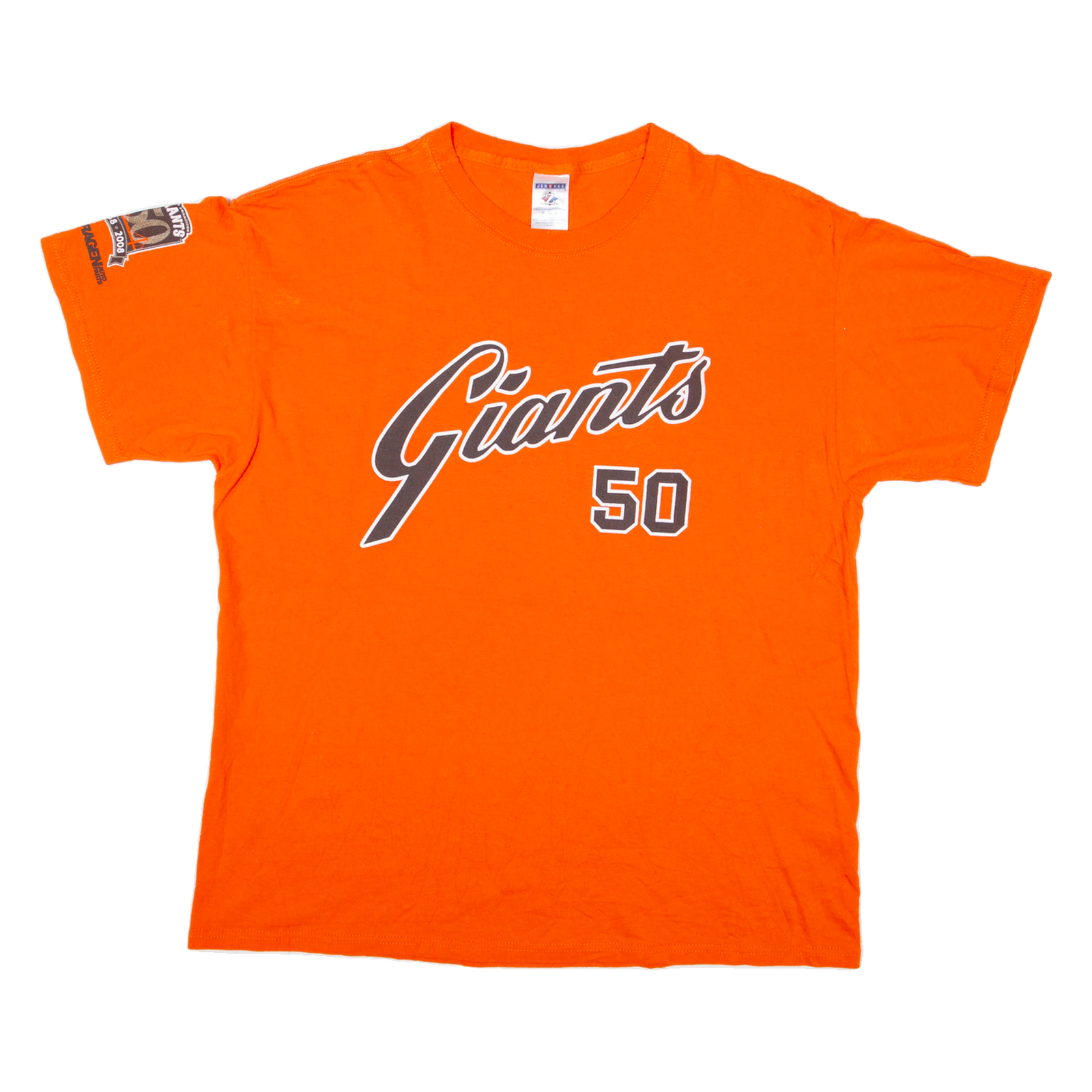Buy JERZEES Giants Mens T-Shirt Orange USA XL Refurbished - $12.99 JERZEES Giants Mens T-Shirt Orange USA XL Refurbished - N/A refurbished available on Cerqular