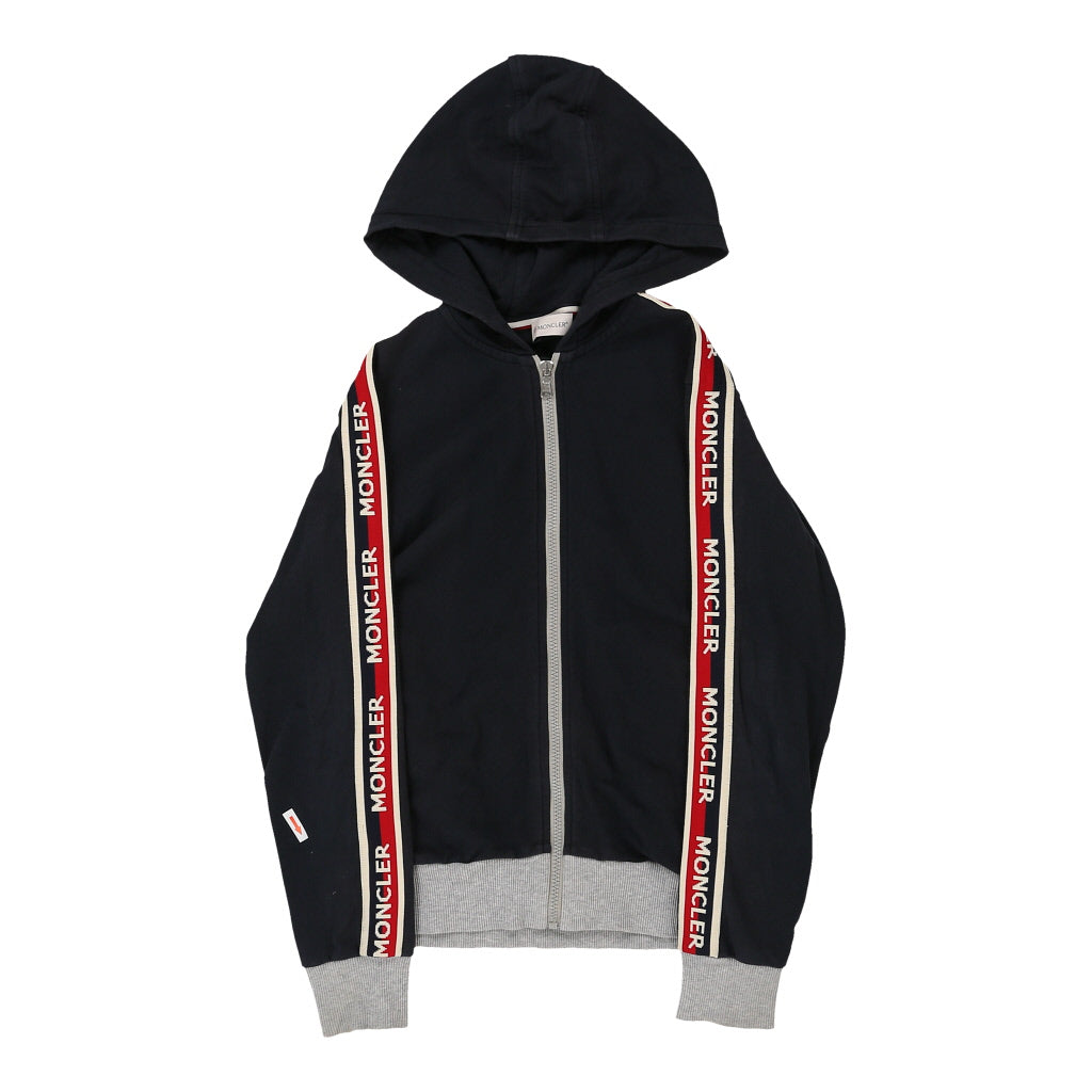 12 Years Moncler Hoodie - Medium Black Cotton | Size: medium Refurbished - N/A (Preloved Designer is not a specific brand, it refurbished available on Cerqular
