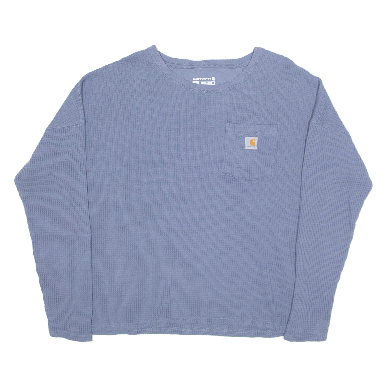 CARHARTT Womens T-Shirt Blue Long Sleeve M Refurbished - N/A refurbished available on Cerqular