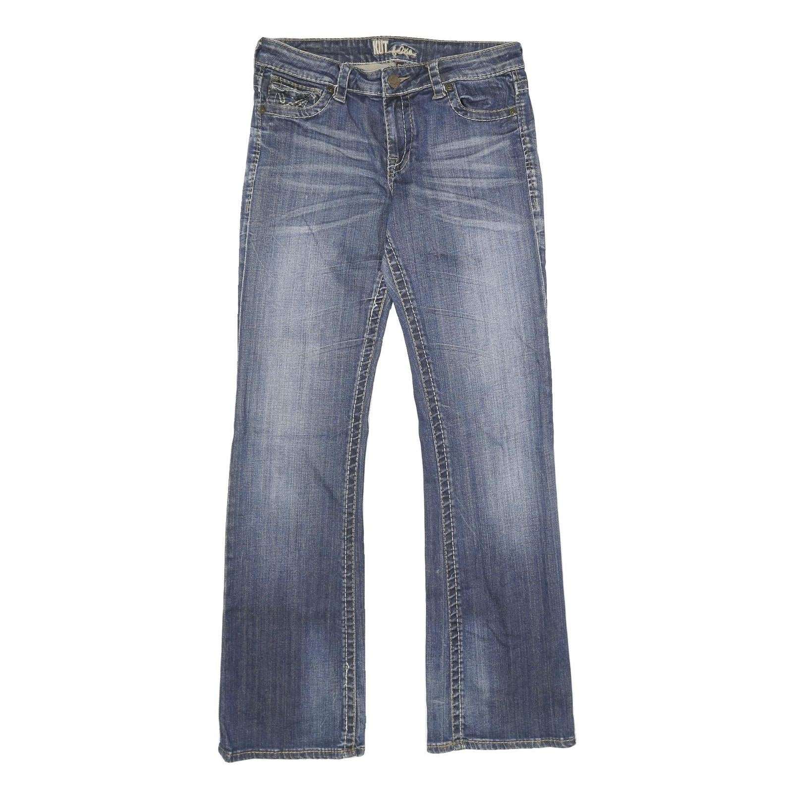 KUT Womens Jeans Regular Straight Denim Medium W32 L34 Classic Comfort Stylish Refurbished - N/A refurbished available on Cerqular