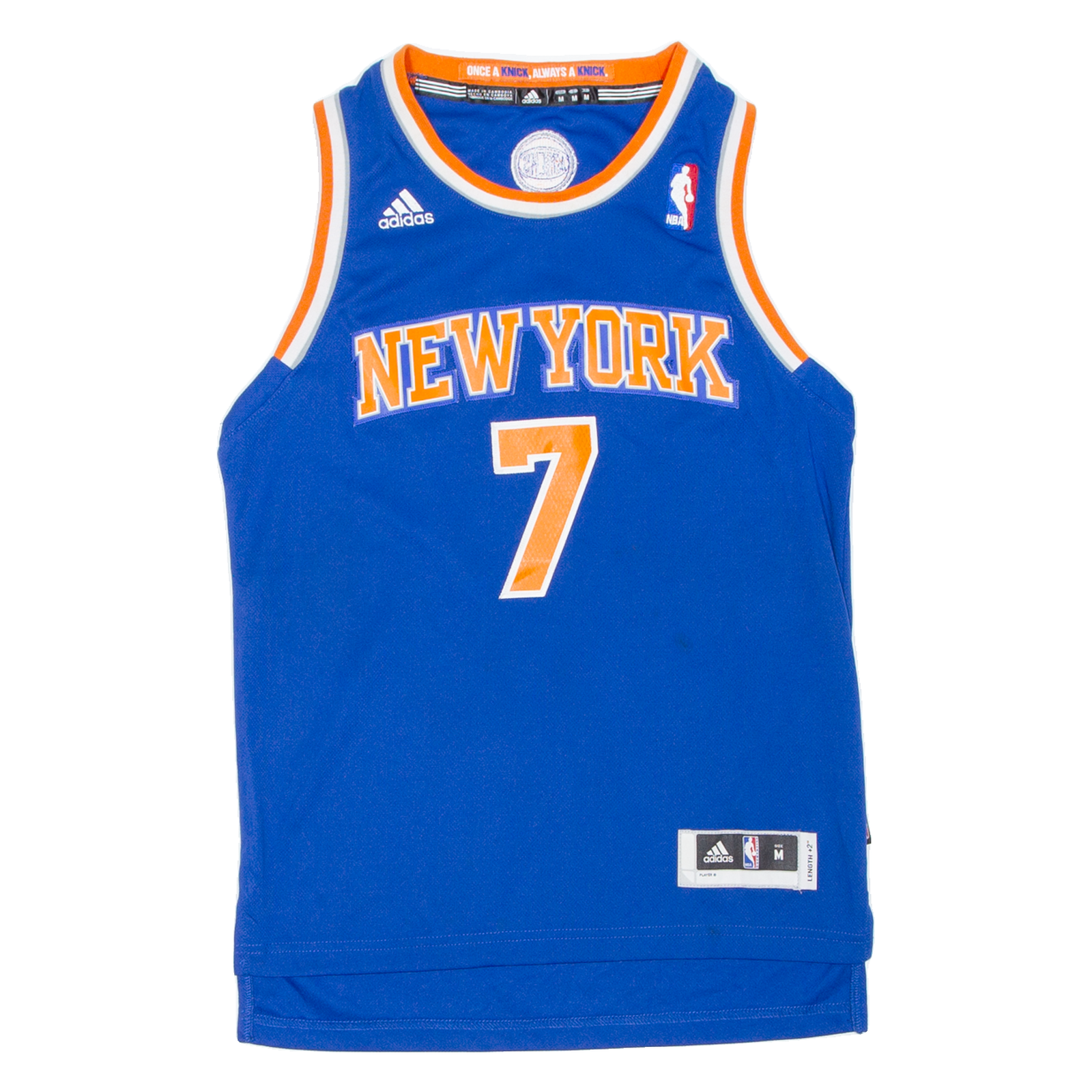 Buy ADIDAS New York Mens Jersey Blue Sleeveless USA M Refurbished - $44.19 ADIDAS New York Mens Jersey Blue Sleeveless USA M Refurbished - N/A refurbished available on Cerqular