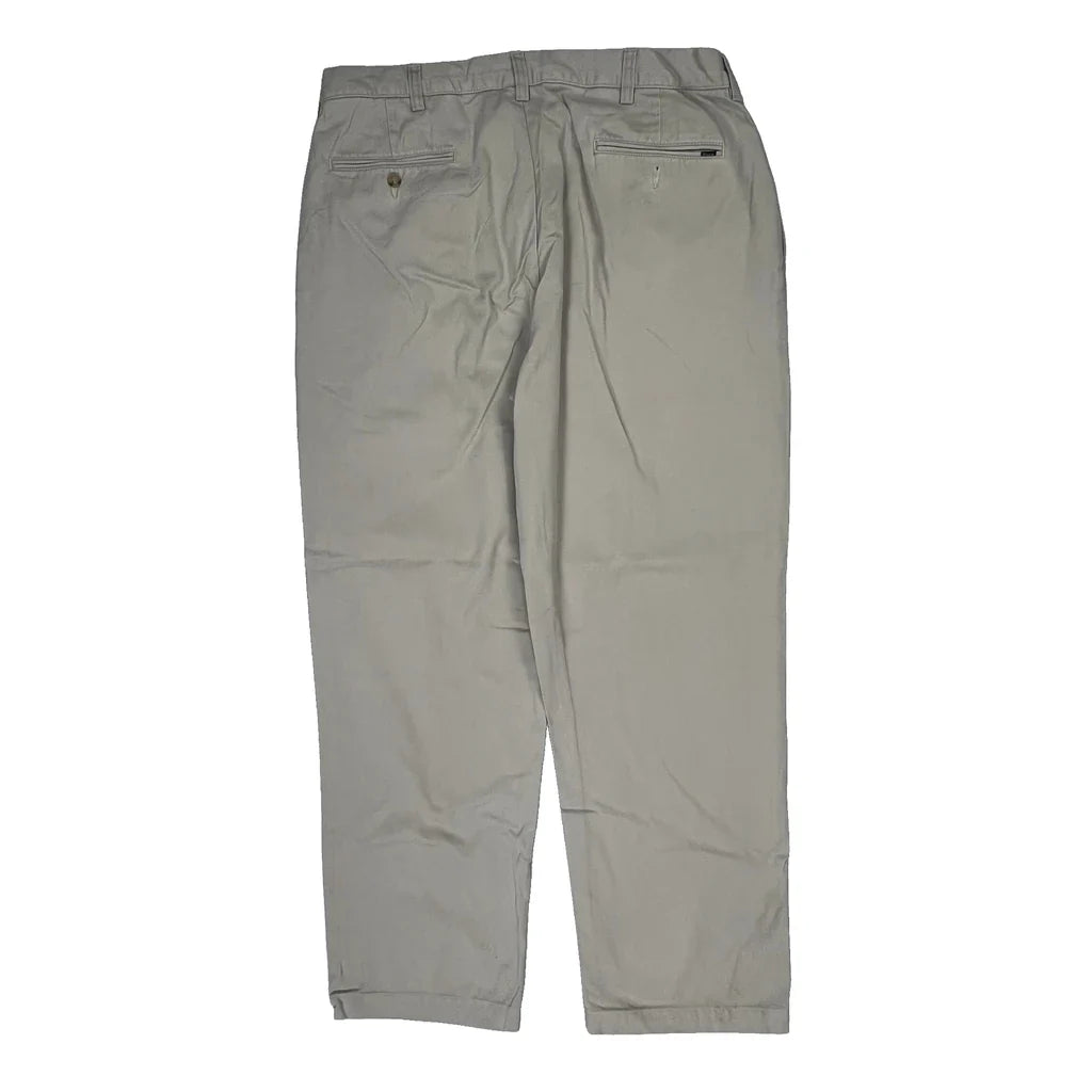 Polo By Ralph Lauren Chinos - 34W 29L Beige Cotton Refurbished - Thrifted (note: this is a term often used to describe second- refurbished available on Cerqular