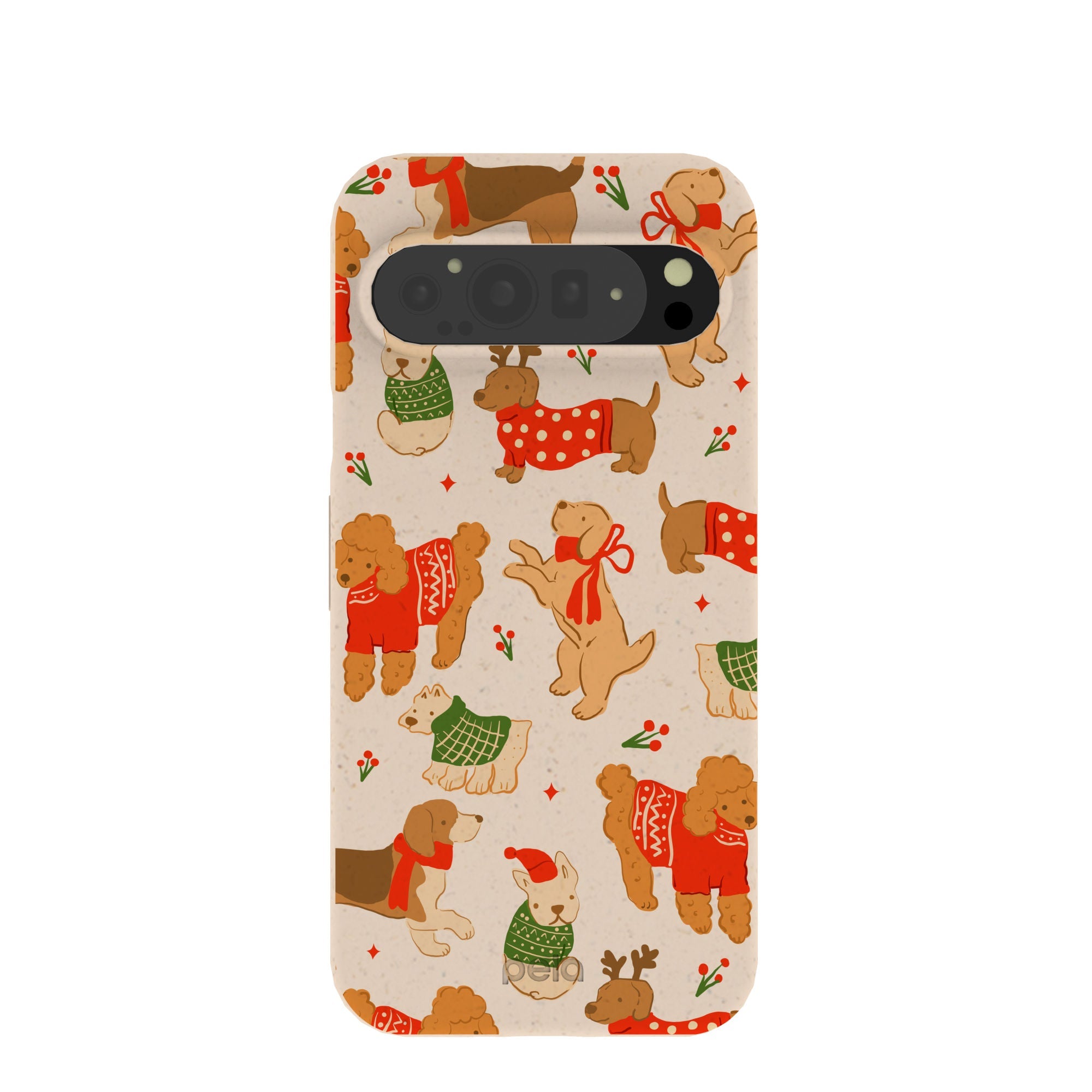 Seashell Jolly Doggos Google Pixel 9 Pro XL Case Refurbished - Pela Case refurbished available on Cerqular