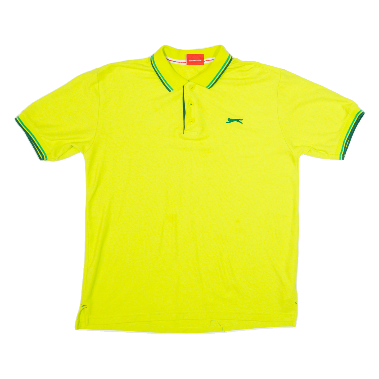 SLAZENGER Mens Polo Shirt Yellow L Refurbished - N/A refurbished available on Cerqular