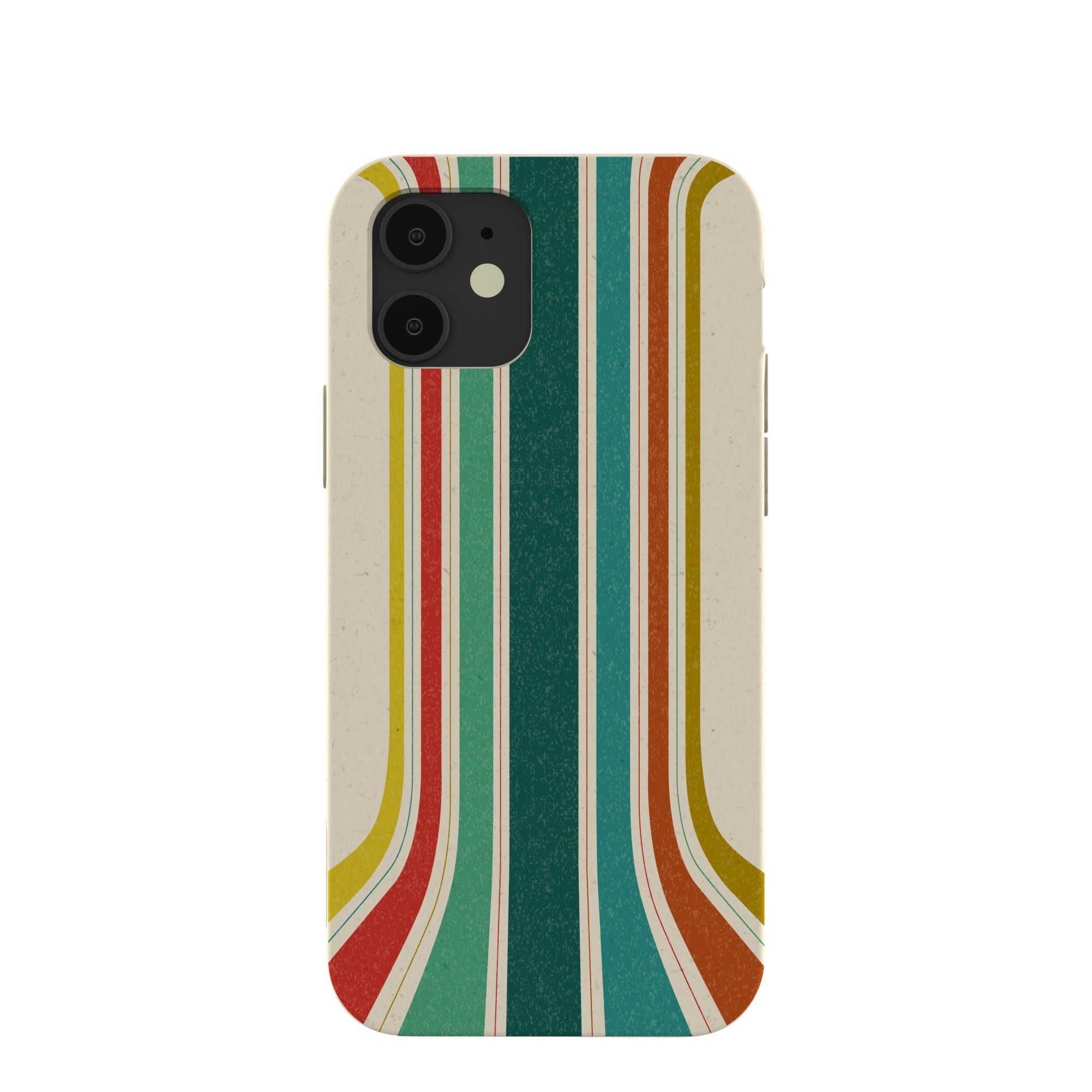 London Fog Retro Lines iPhone 12/ iPhone 12 Pro Case Refurbished - Pela Case refurbished available on Cerqular