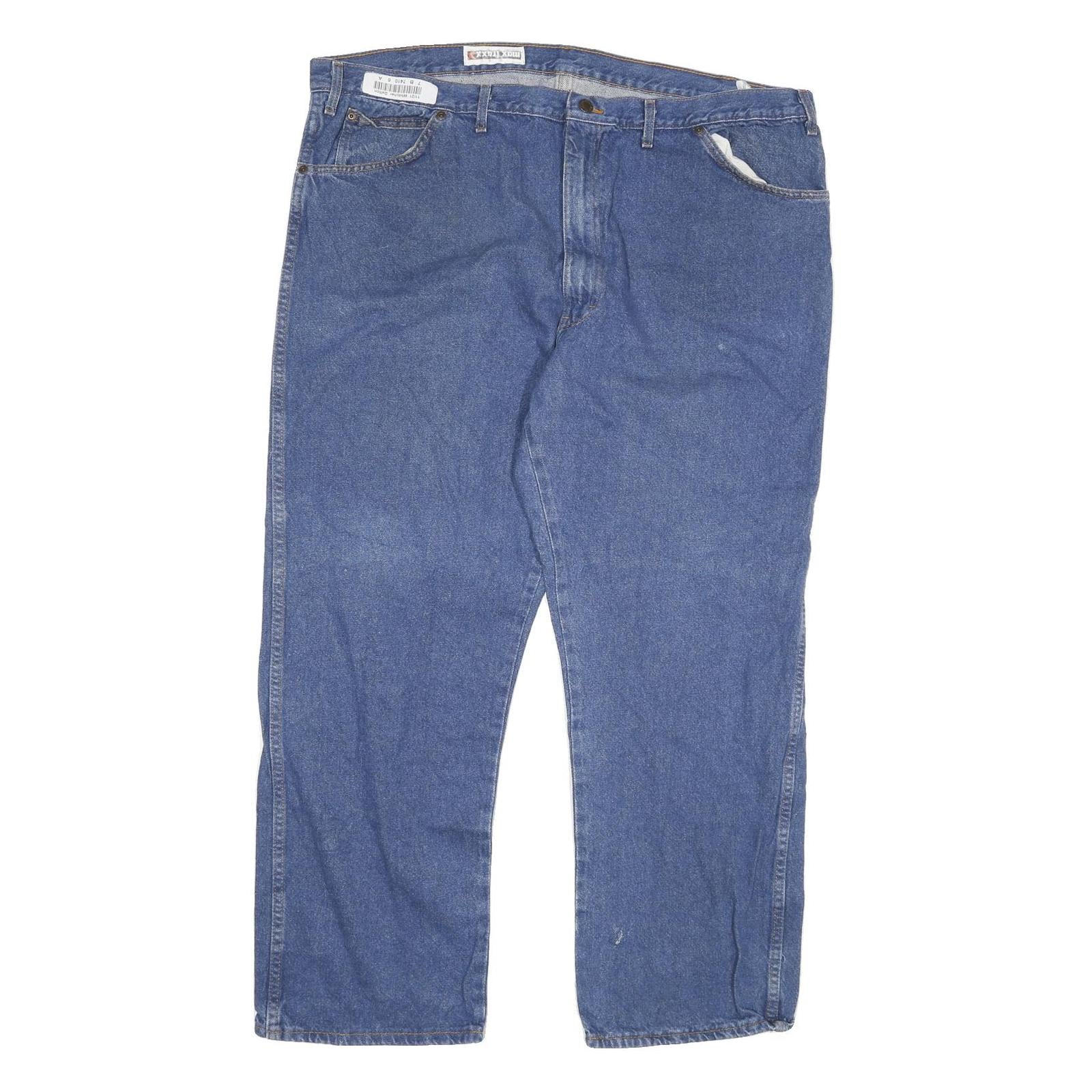 DICKIES Mens Jeans Blue Regular Straight Denim Medium W42 L30 Workwear Refurbished - N/A refurbished available on Cerqular