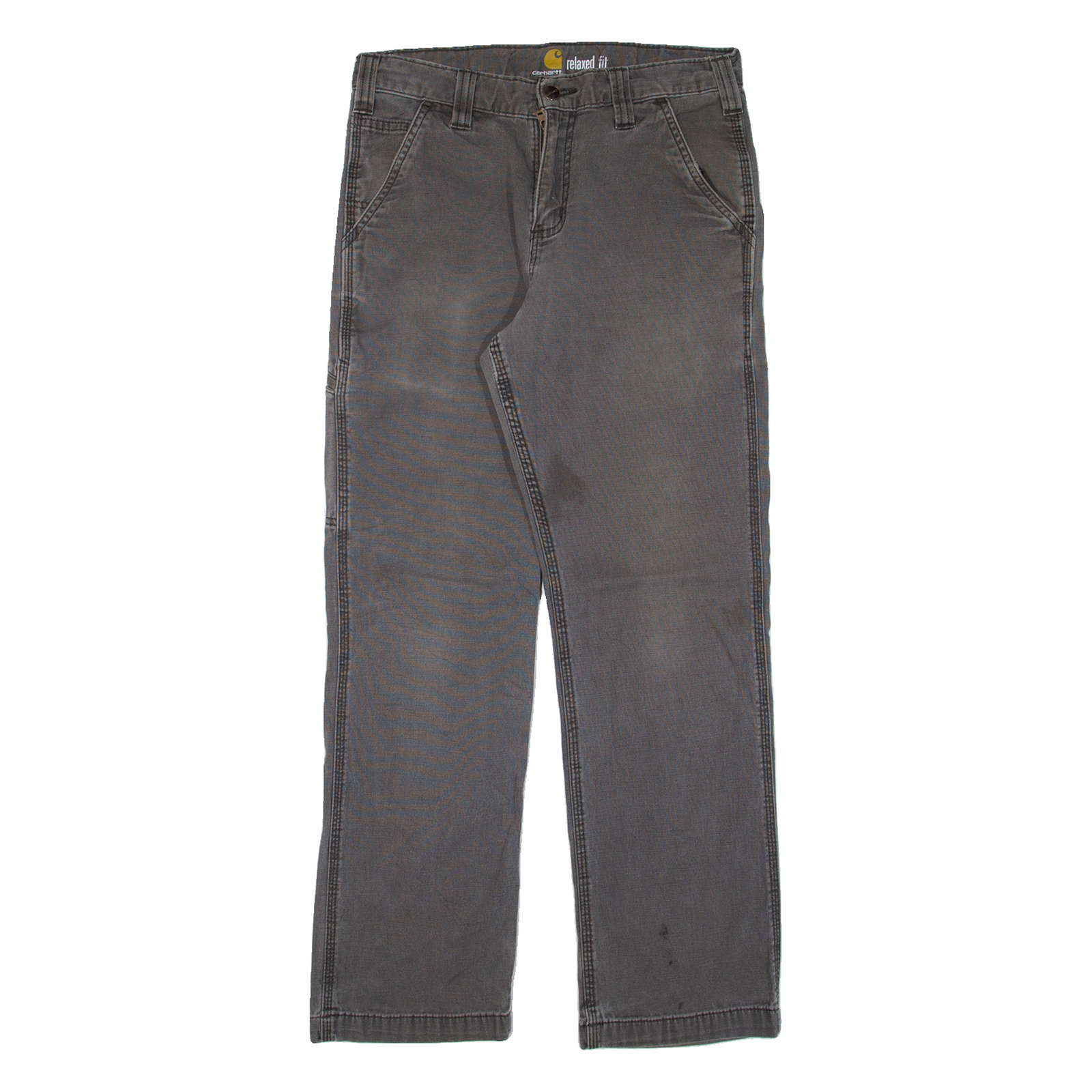 CARHARTT Workwear Mens Trousers Grey Relaxed Straight W30 L27 Refurbished - N/A refurbished available on Cerqular
