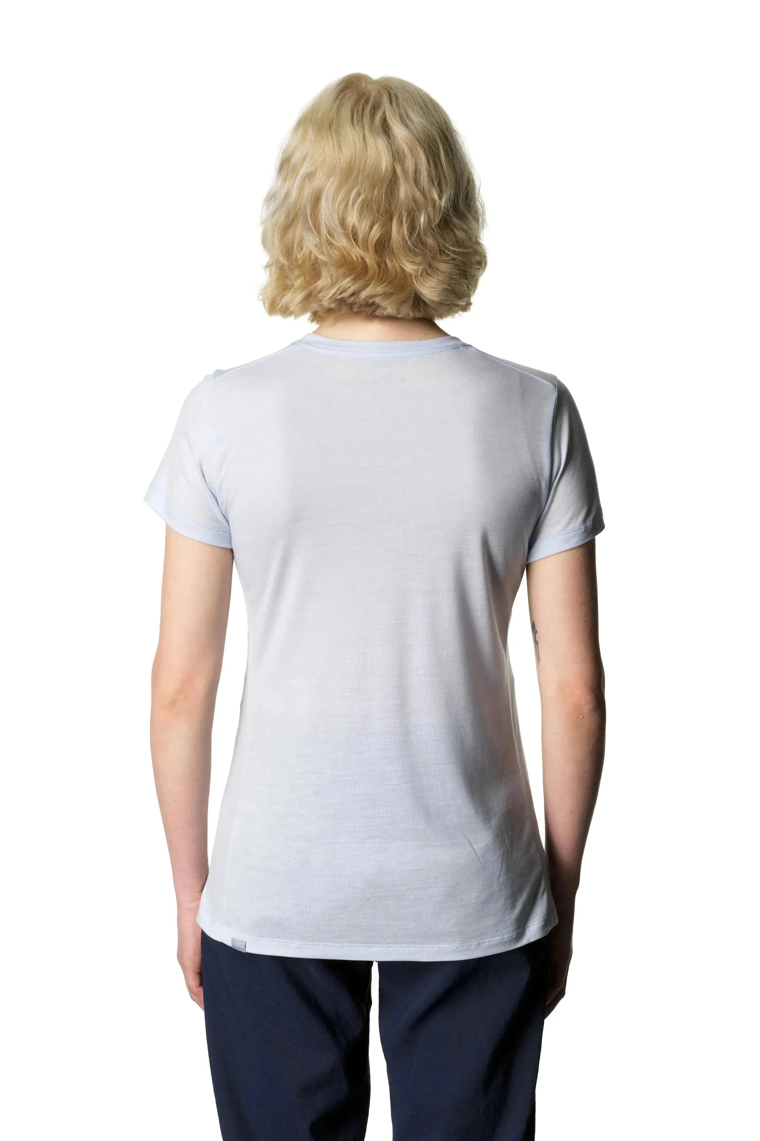 Buy W's Tree Tee | Color: Bluetiful | Size: L Refurbished - $65.00 W's Tree Tee | Color: Bluetiful | Size: L Refurbished - Houdini Sportswear refurbished available on Cerqular