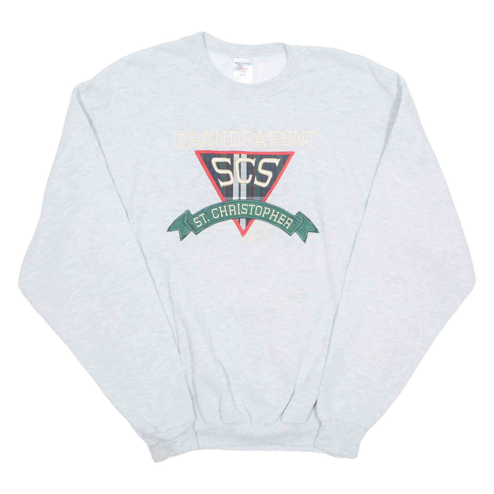 Buy JERZEES Grandparent SCS St Christophers Mens Sweatshirt Grey USA M Refurbished - $23.39 JERZEES Grandparent SCS St Christophers Mens Sweatshirt Grey USA M Refurbished - N/A refurbished available on Cerqular