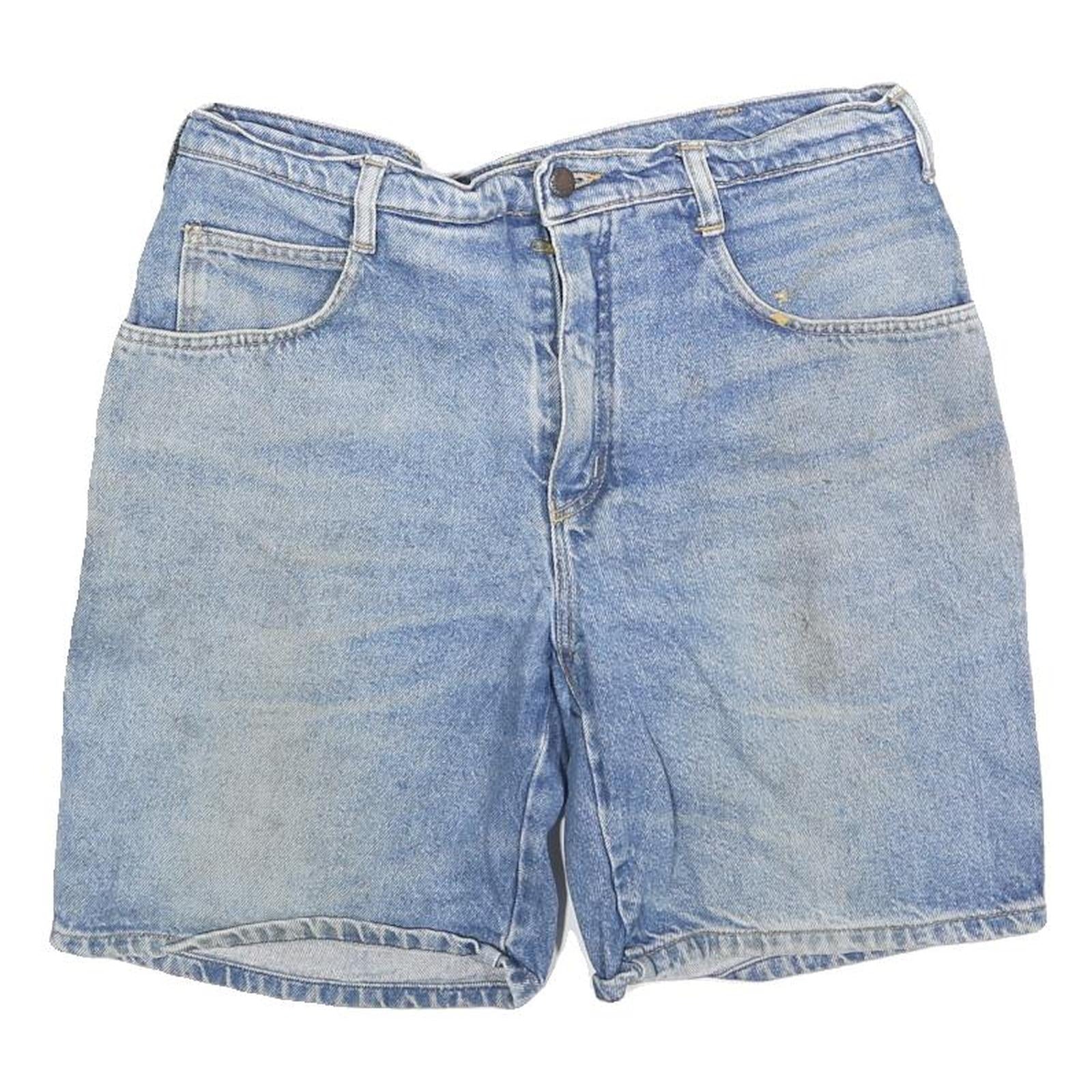 Buy Mens Light Blue Cotton Blend Denim Casual Shorts M W30 Practical Pockets Refurbished - $12.99 Mens Light Blue Cotton Blend Denim Casual Shorts M W30 Practical Pockets Refurbished - N/A refurbished available on Cerqular