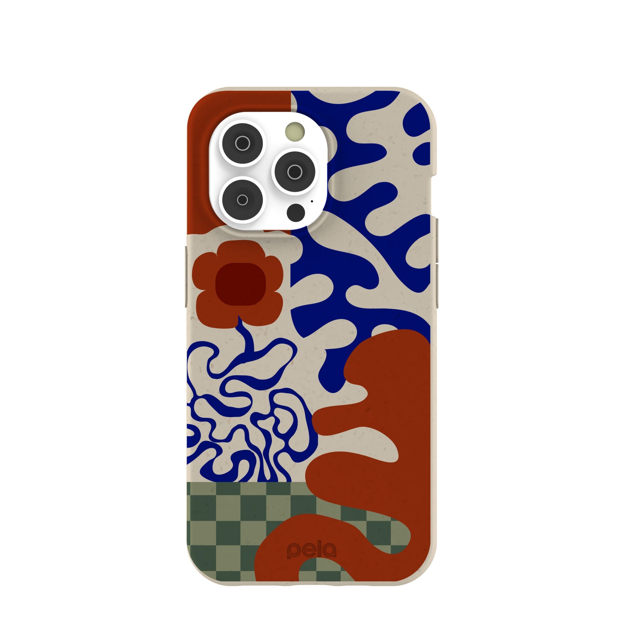 London Fog Leaf Dance iPhone 14 Pro Case Refurbished - Pela Case refurbished available on Cerqular
