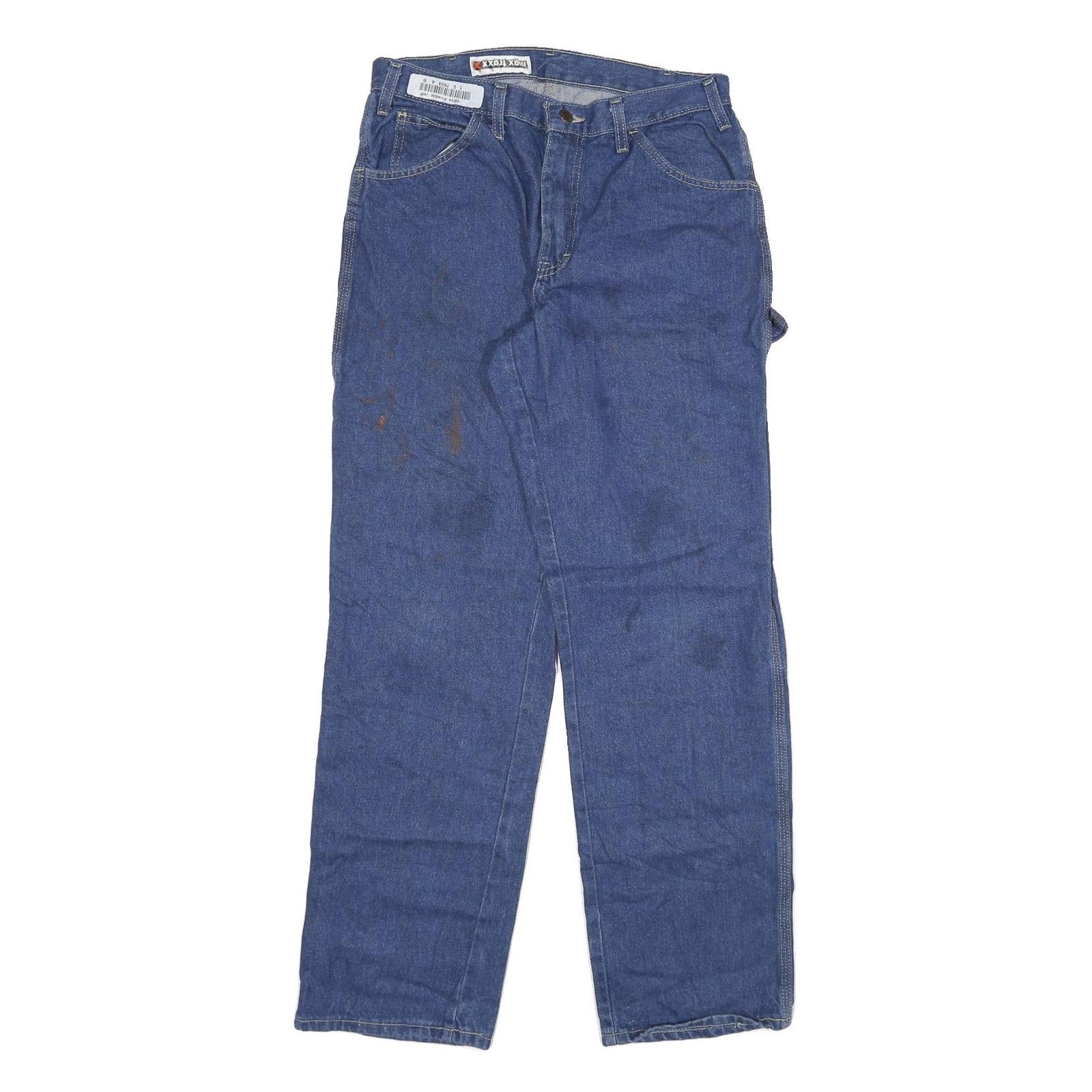 DICKIES Mens Jeans Blue Regular Straight Denim W30 L32 Workwear Utility Refurbished - N/A refurbished available on Cerqular
