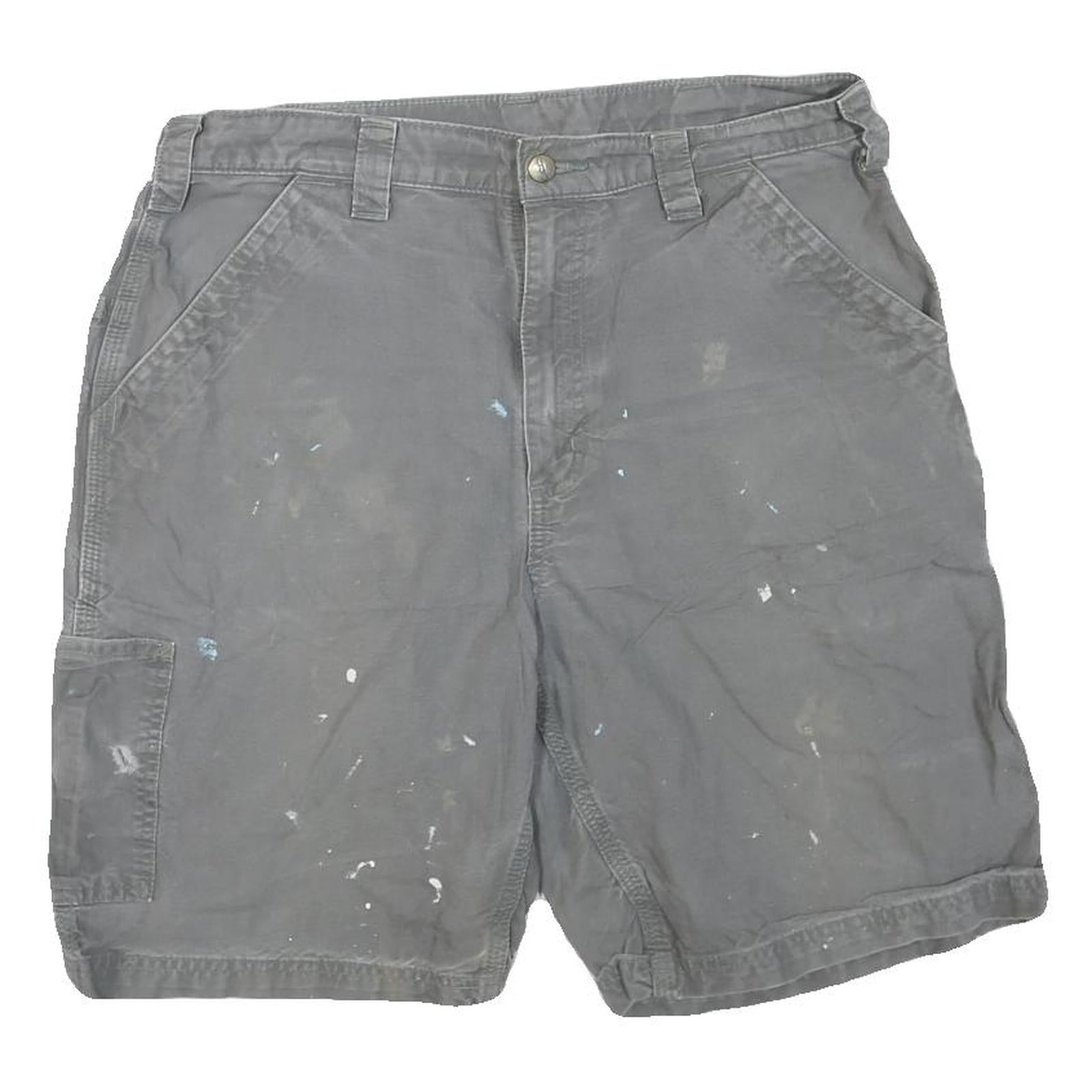 Buy CARHARTT Mens Shorts Grey Casual Cotton Blend M W34 Workwear Paint Marks Refurbished - $29.89 CARHARTT Mens Shorts Grey Casual Cotton Blend M W34 Workwear Paint Marks Refurbished - N/A refurbished available on Cerqular