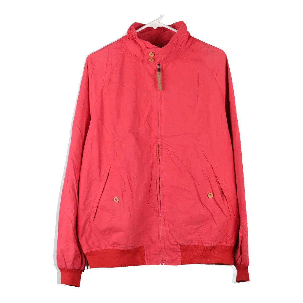 Mash Jacket - Large Red Cotton Refurbished - Thrifted (note: this is a term often used to describe second- refurbished available on Cerqular