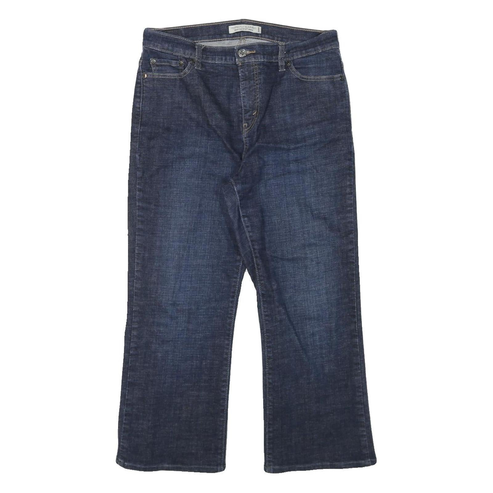 LEVI'S 512 Bootcut Womens Jeans Blue Denim Regular Fit W32 L25 Classic Style Refurbished - N/A refurbished available on Cerqular