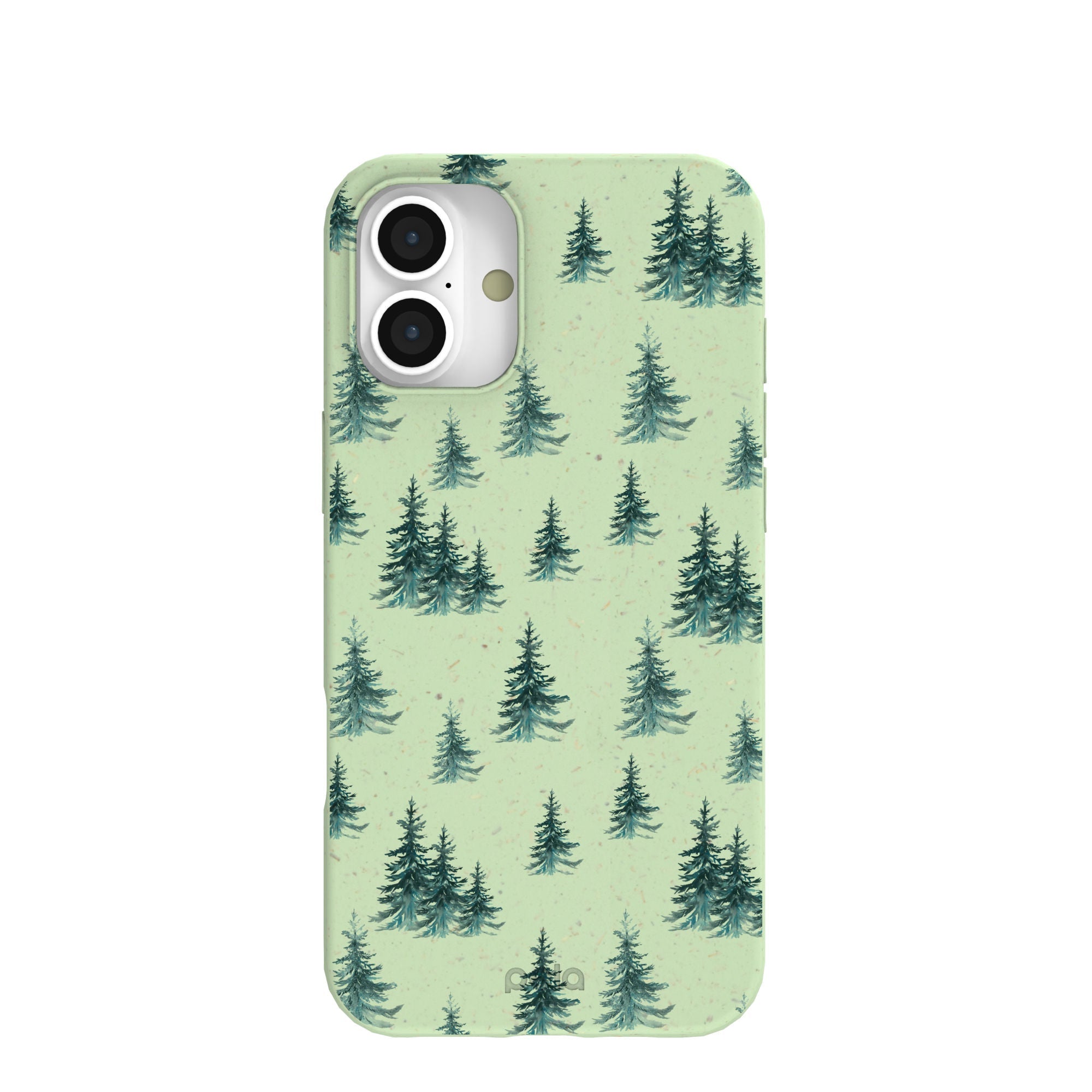 Sage Green Pine Season iPhone 16 Plus Case Refurbished - Pela Case refurbished available on Cerqular