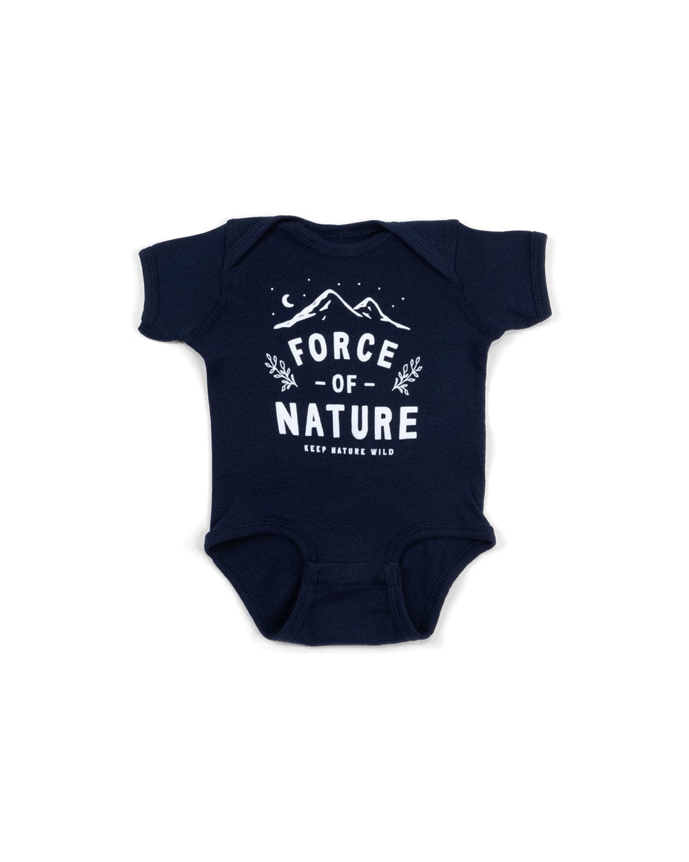 Buy Force of Nature Baby Bodysuit | Navy | Size: 18M Refurbished - $18.00 Force of Nature Baby Bodysuit | Navy | Size: 18M Refurbished - Keep Nature Wild refurbished available on Cerqular