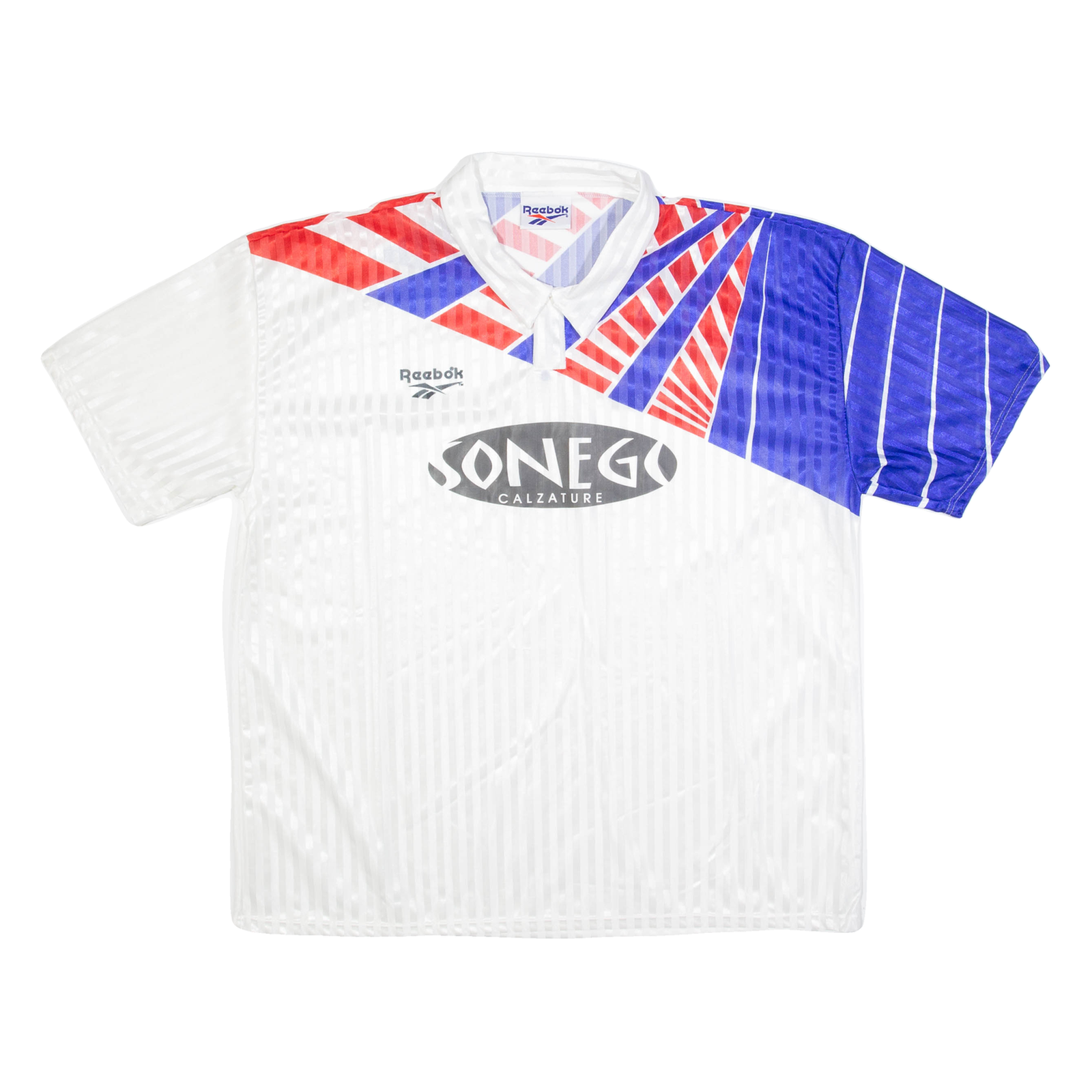 REEBOK Mens Football Shirt Jersey White Collared 2XL Refurbished - N/A refurbished available on Cerqular