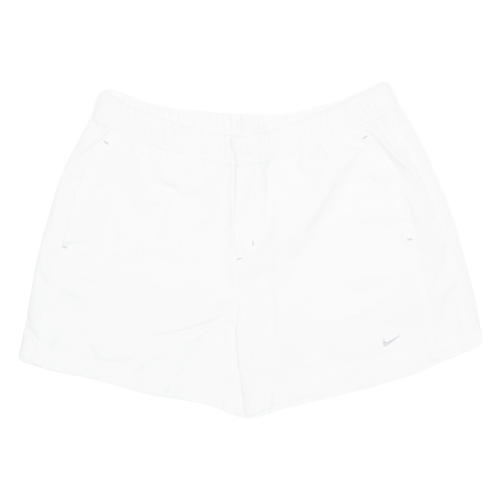 NIKE Womens Sports Shorts White L W32 Refurbished - N/A refurbished available on Cerqular