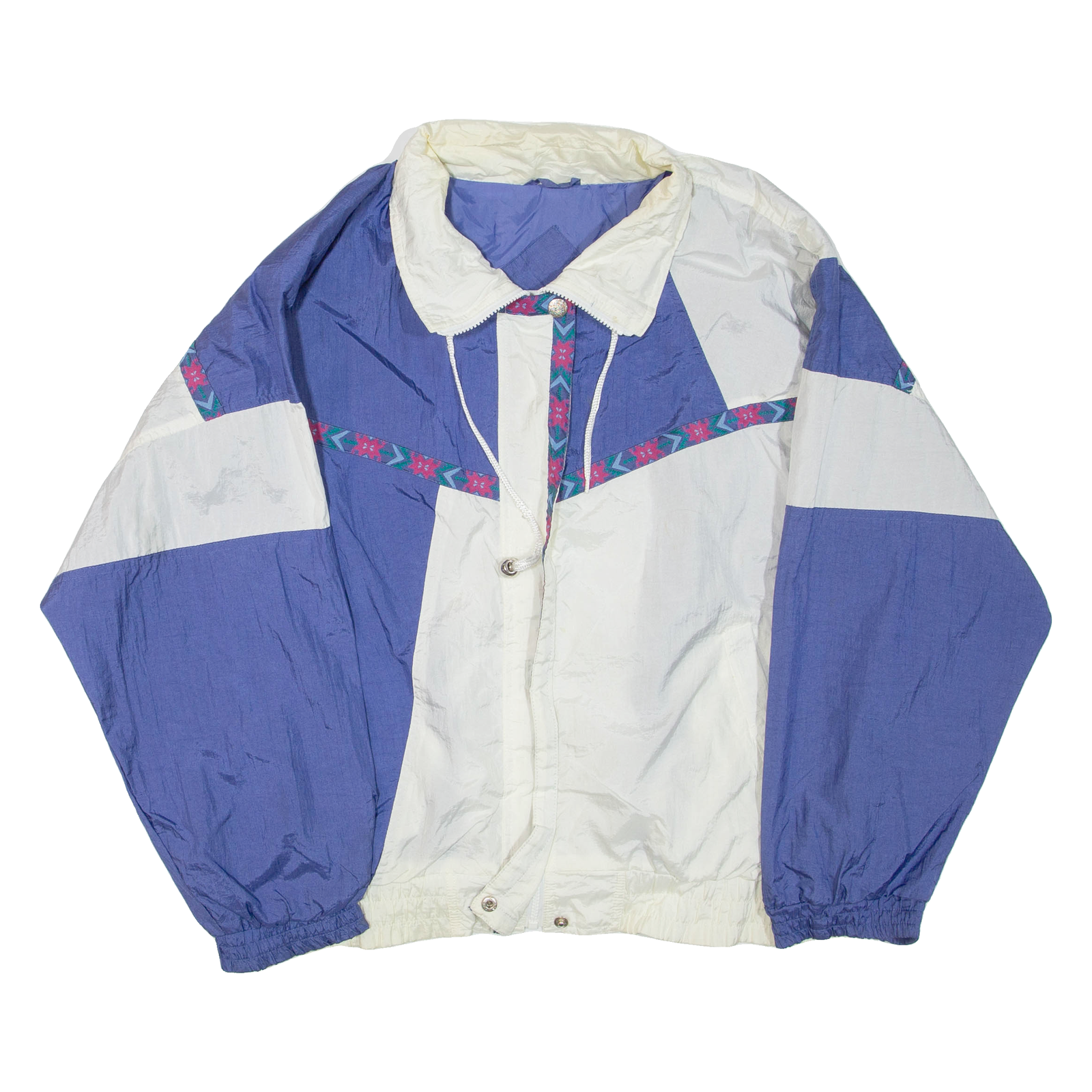ANDY JOHNS Sports Womens Jacket Purple Colourblock XL Refurbished - N/A refurbished available on Cerqular