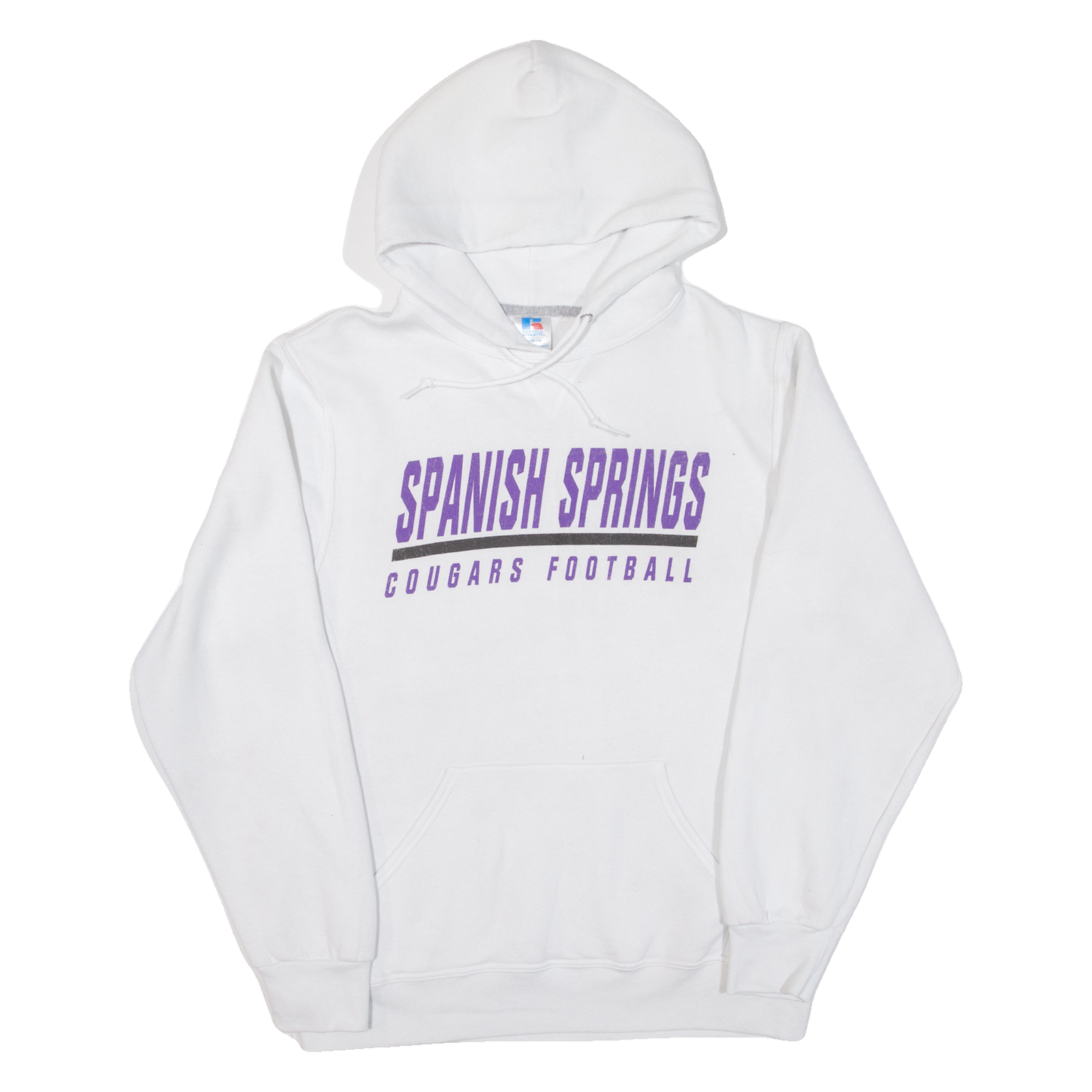 RUSSELL ATHLETIC Cougars Football Mens White Hoodie USA M Refurbished - N/A refurbished available on Cerqular
