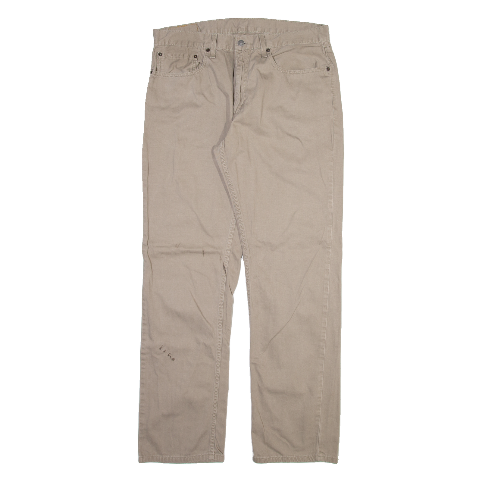 LEVI'S 559 Mens Trousers Beige Regular Straight W36 L34 Refurbished - N/A refurbished available on Cerqular