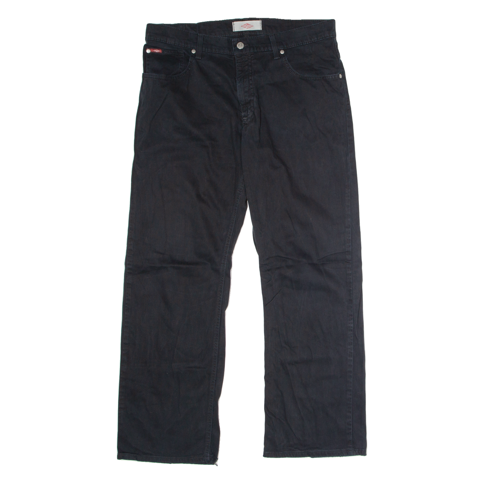 LEE COOPER Mens Trousers Black Regular Straight W36 L30 Refurbished - N/A refurbished available on Cerqular