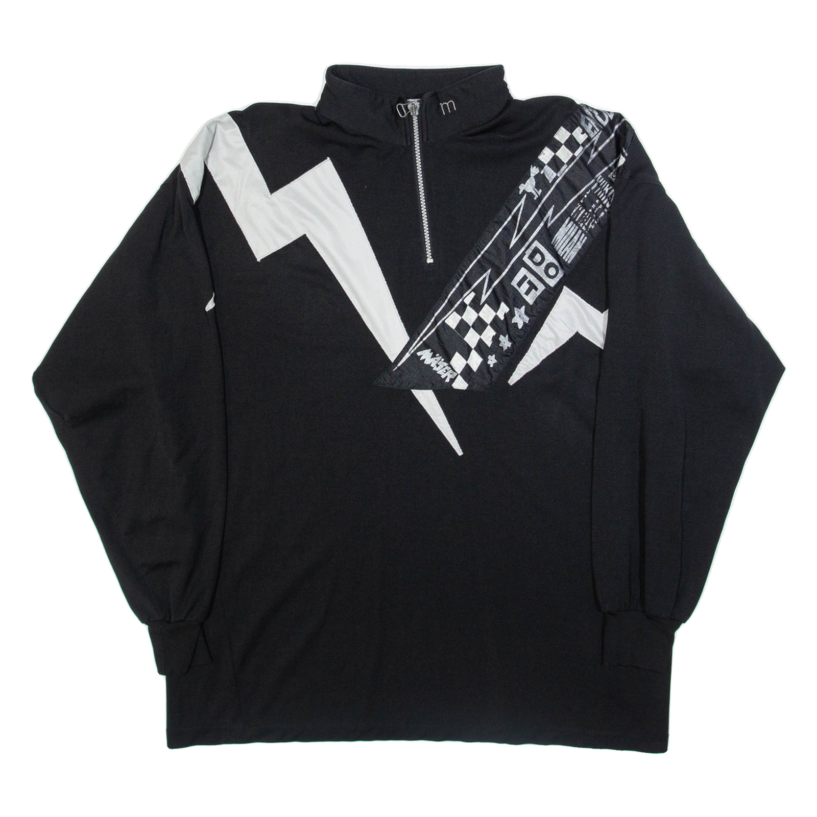 MASSER Mens Jersey Black 1/4 Zip L Refurbished - N/A refurbished available on Cerqular