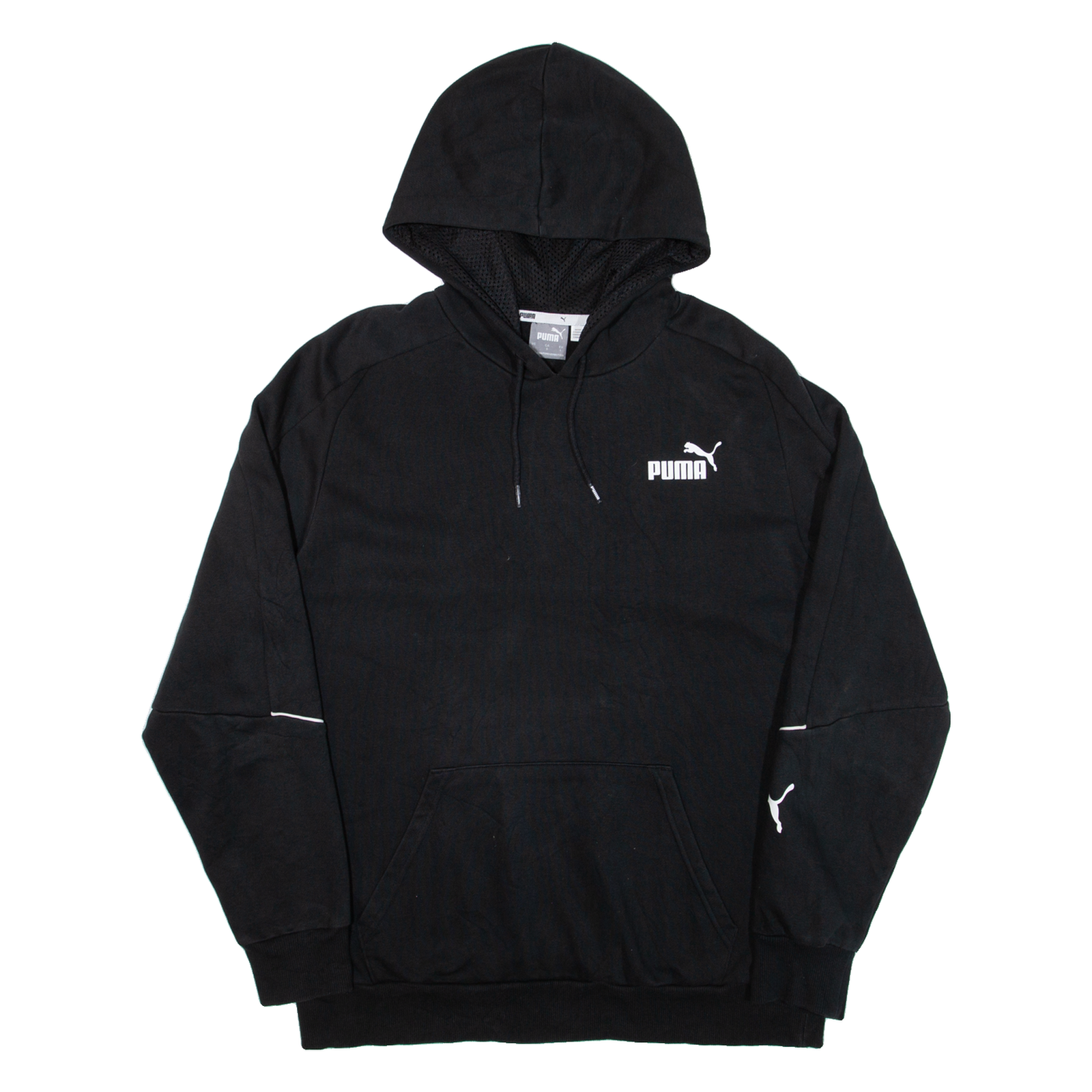 PUMA Mens Black Hoodie L Refurbished - N/A refurbished available on Cerqular