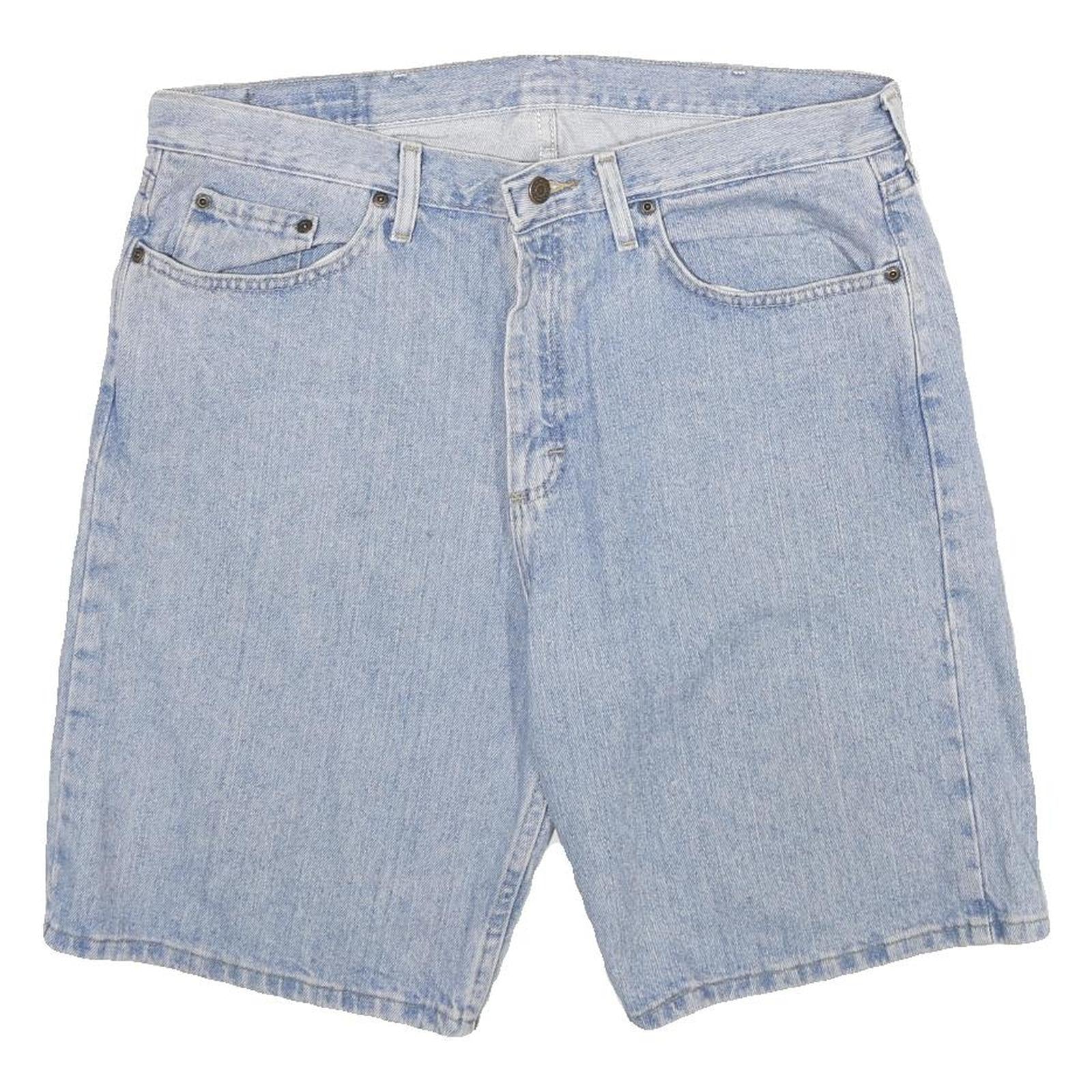 Buy WRANGLER Mens Denim Blue Casual Summer Shorts L W36 Comfortable Fit Refurbished - $25.99 WRANGLER Mens Denim Blue Casual Summer Shorts L W36 Comfortable Fit Refurbished - N/A refurbished available on Cerqular