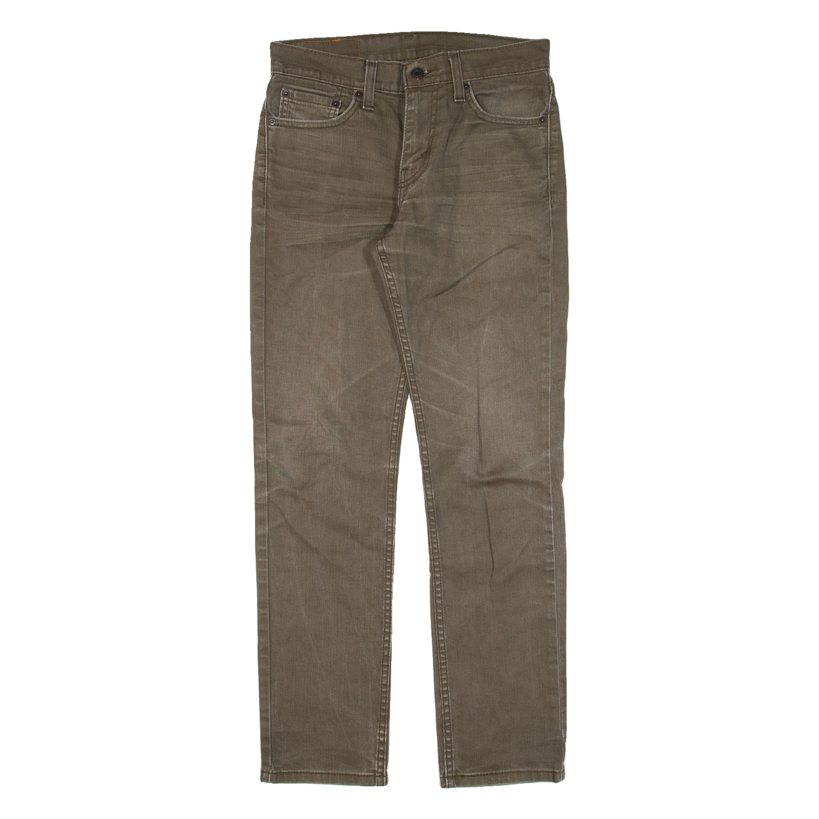 LEVI'S 511 Jeans Mens Green Slim Straight W28 L30 Refurbished - N/A refurbished available on Cerqular