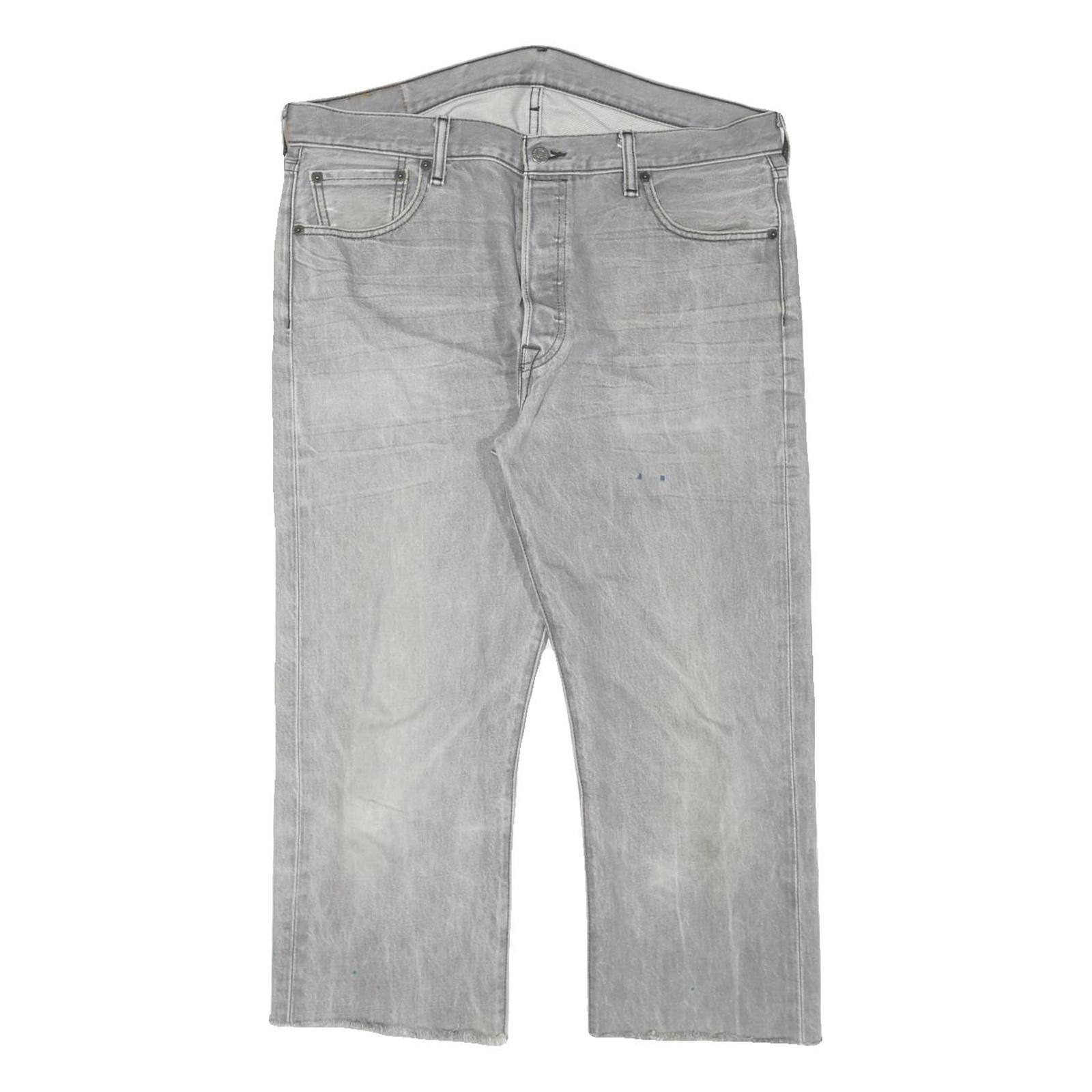 Buy LEVI'S 501 Mens Jeans Grey Regular Straight Denim Light W36 L23 Button Closure Refurbished - $38.99 LEVI'S 501 Mens Jeans Grey Regular Straight Denim Light W36 L23 Button Closure Refurbished - N/A refurbished available on Cerqular