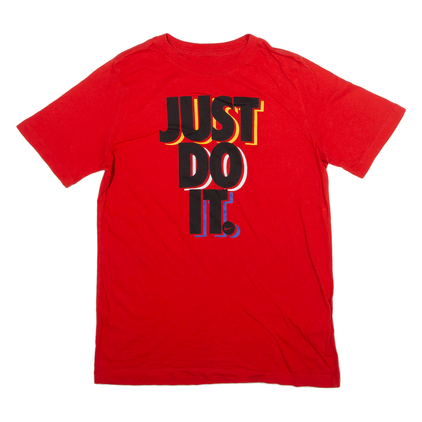 NIKE Womens T-Shirt Red XL Refurbished - N/A refurbished available on Cerqular