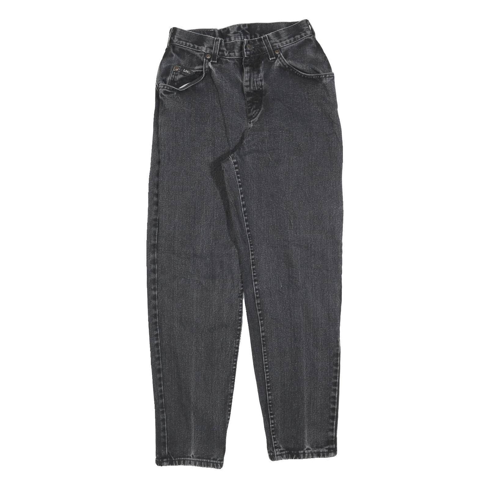 LEE Womens Jeans Black Regular Straight Denim Medium W26 L28 Classic Fit Refurbished - N/A refurbished available on Cerqular
