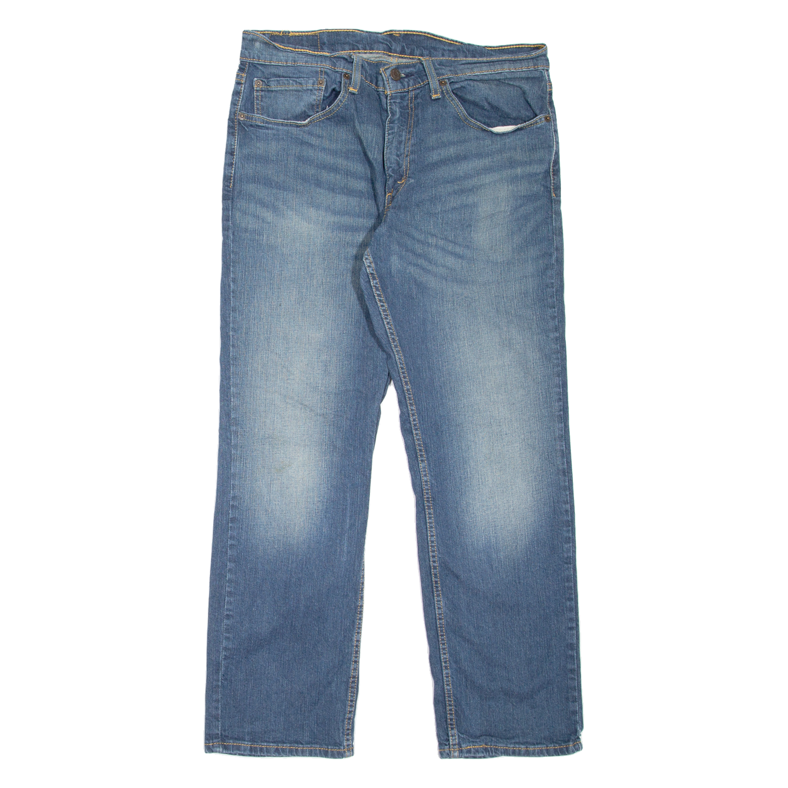 LEVI'S 559 Jeans Mens Blue Relaxed Tapered Stone Wash W34 L30 Refurbished - N/A refurbished available on Cerqular