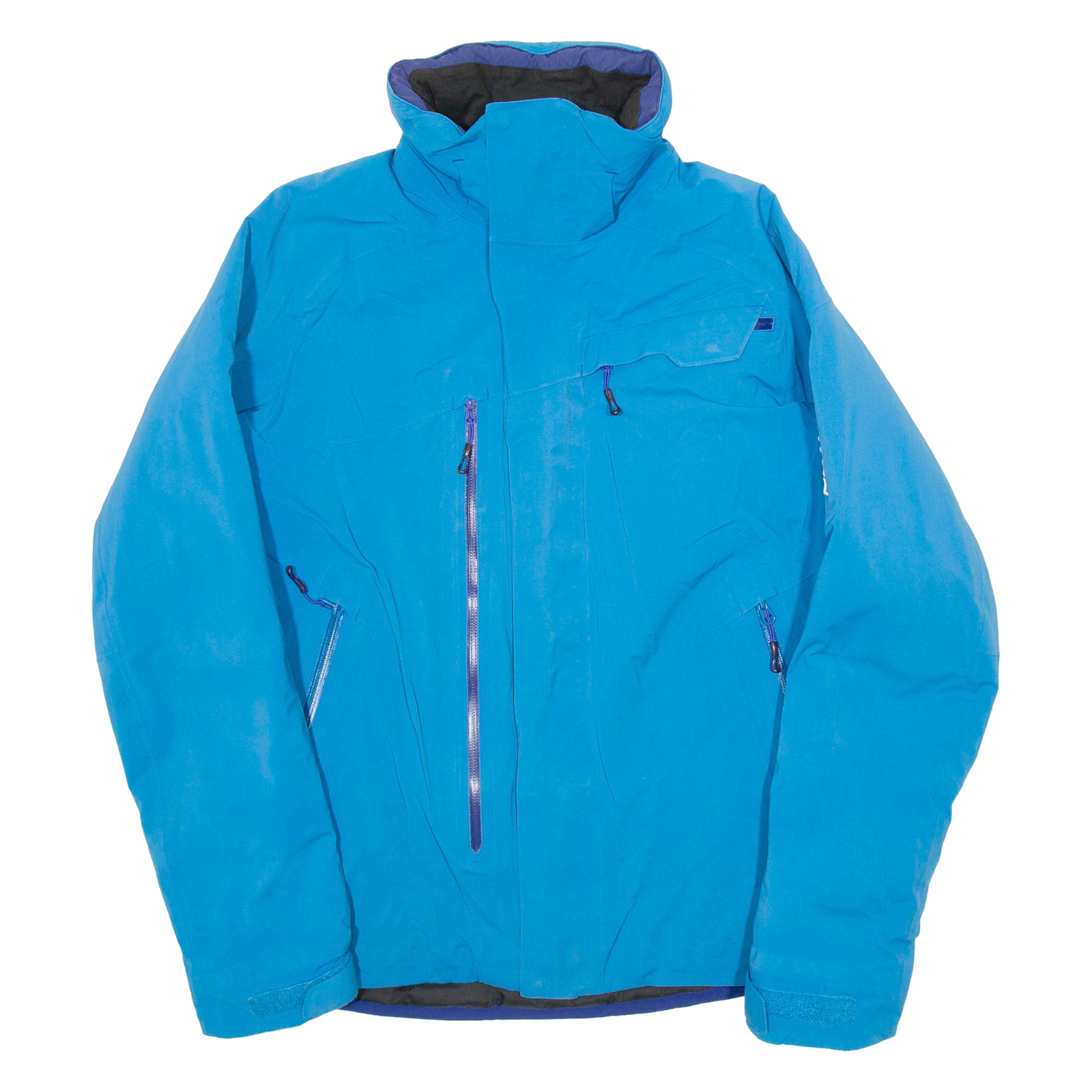 SALOMON Womens Ski Coat Blue Nylon M Refurbished - N/A refurbished available on Cerqular