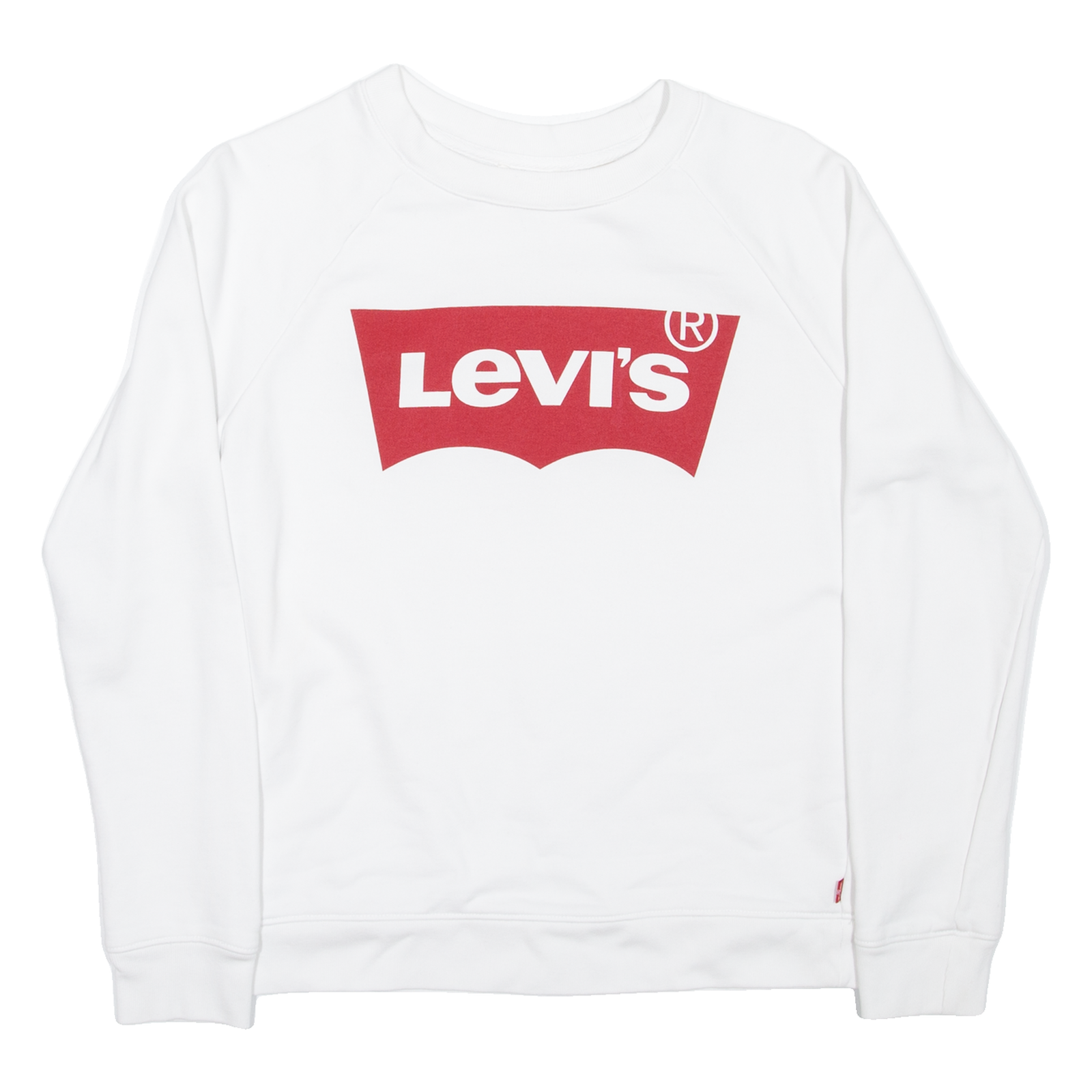 LEVI'S Mens Sweatshirt White XXS Refurbished - N/A refurbished available on Cerqular