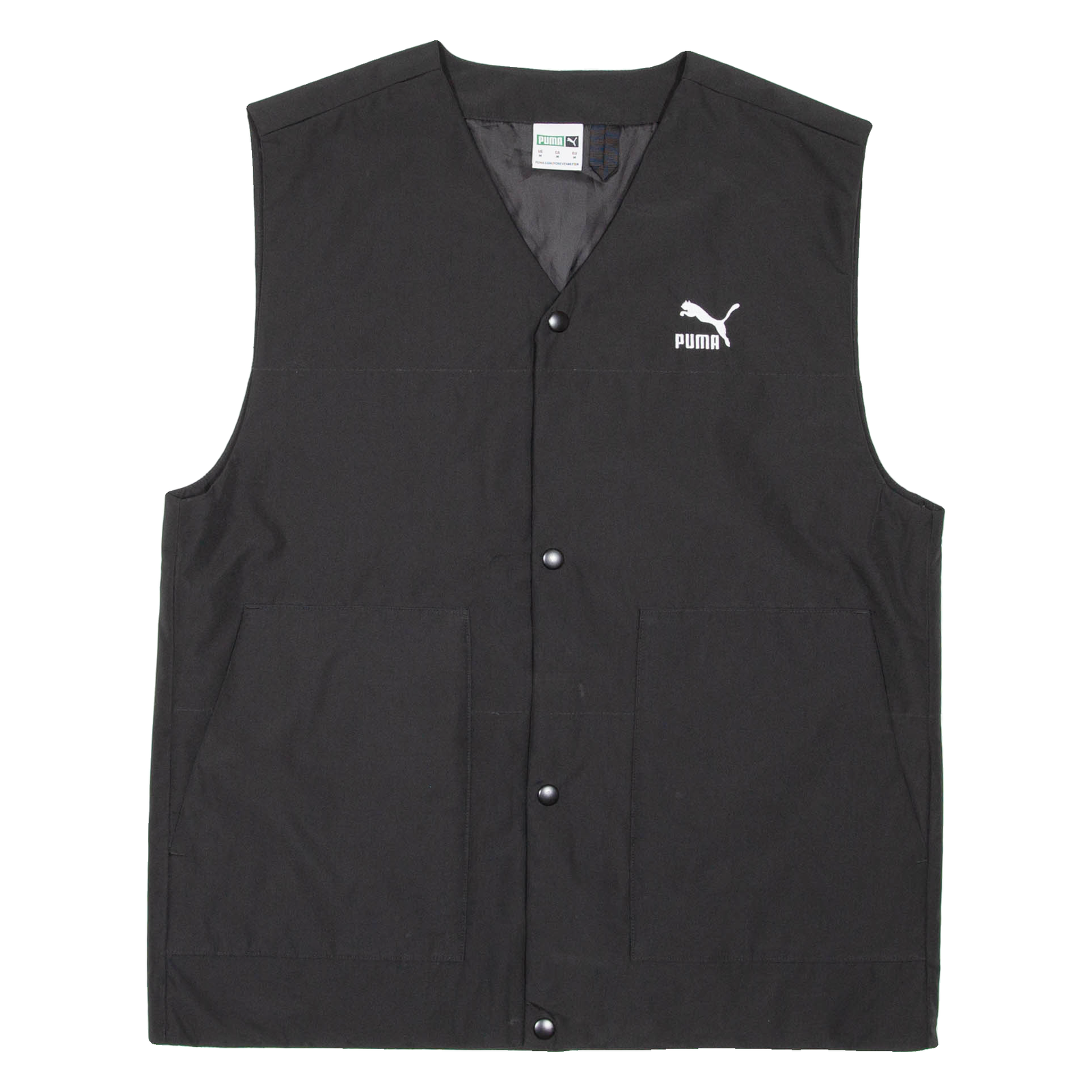 PUMA Mens Blazer Waistcoat Black M Refurbished - N/A refurbished available on Cerqular
