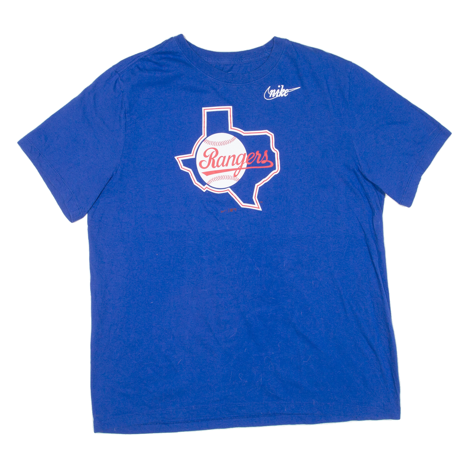 NIKE Rangers Mens T-Shirt Blue USA L Refurbished - N/A refurbished available on Cerqular